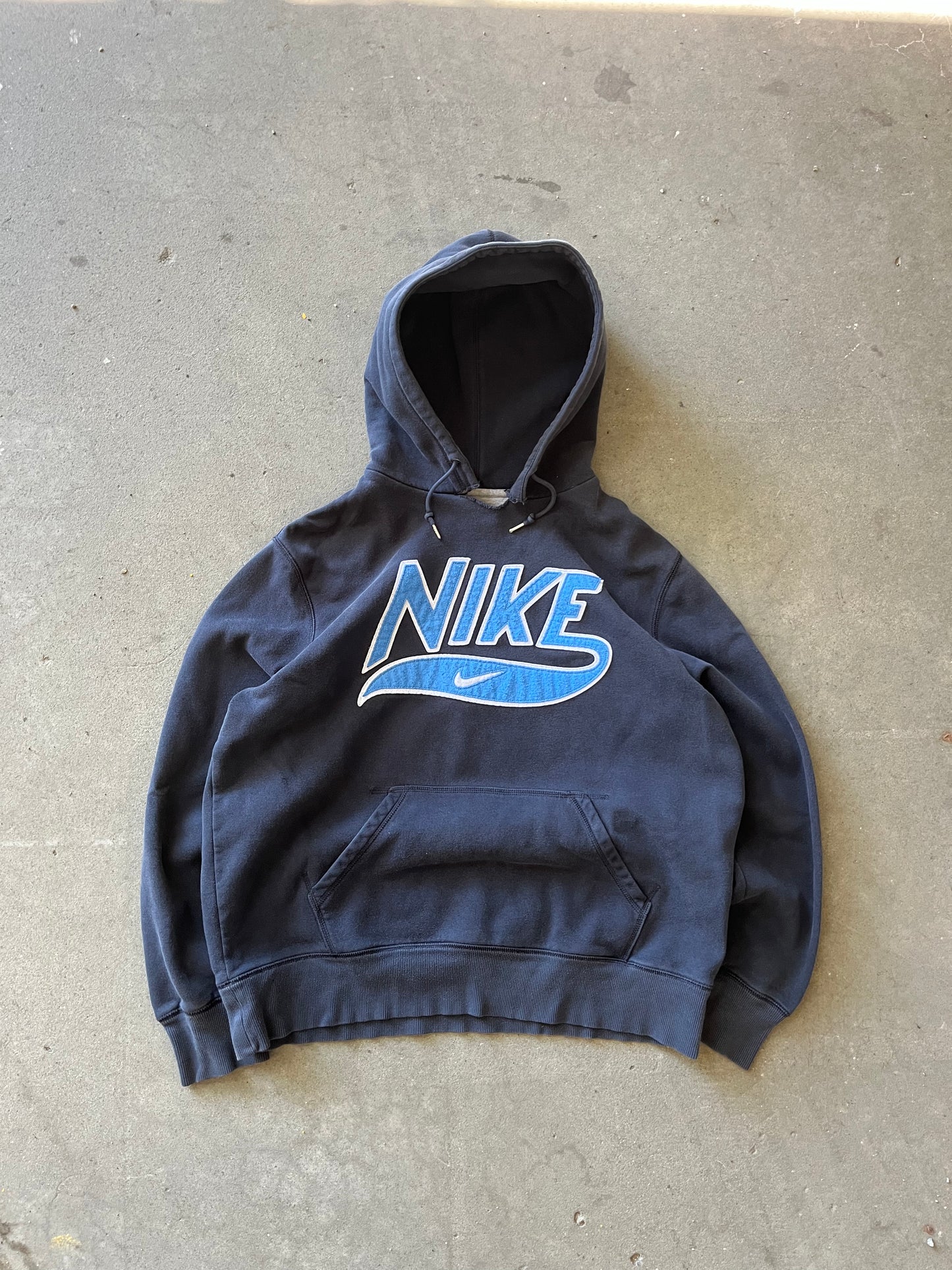 (L) 00s Nike Spell out Hoodie