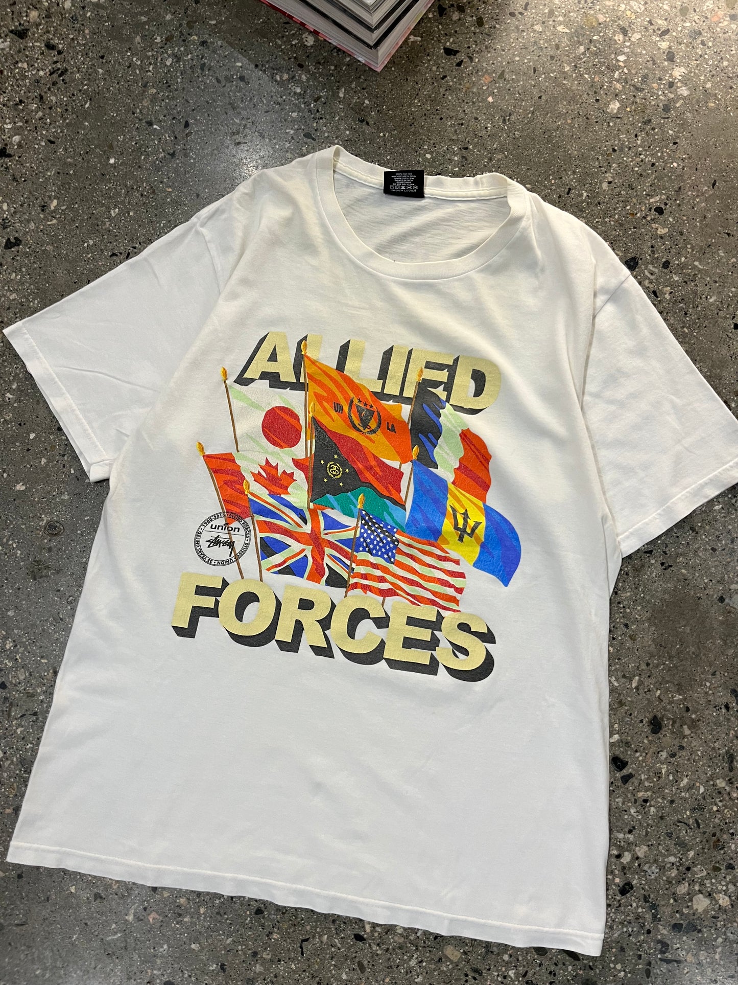 (M) Stussy Allied Forced Graphic Tee