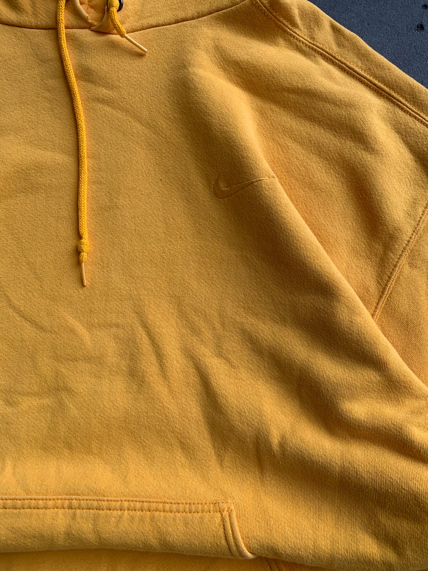(2X) 90’s Nike Yellow Tonal Hoodie