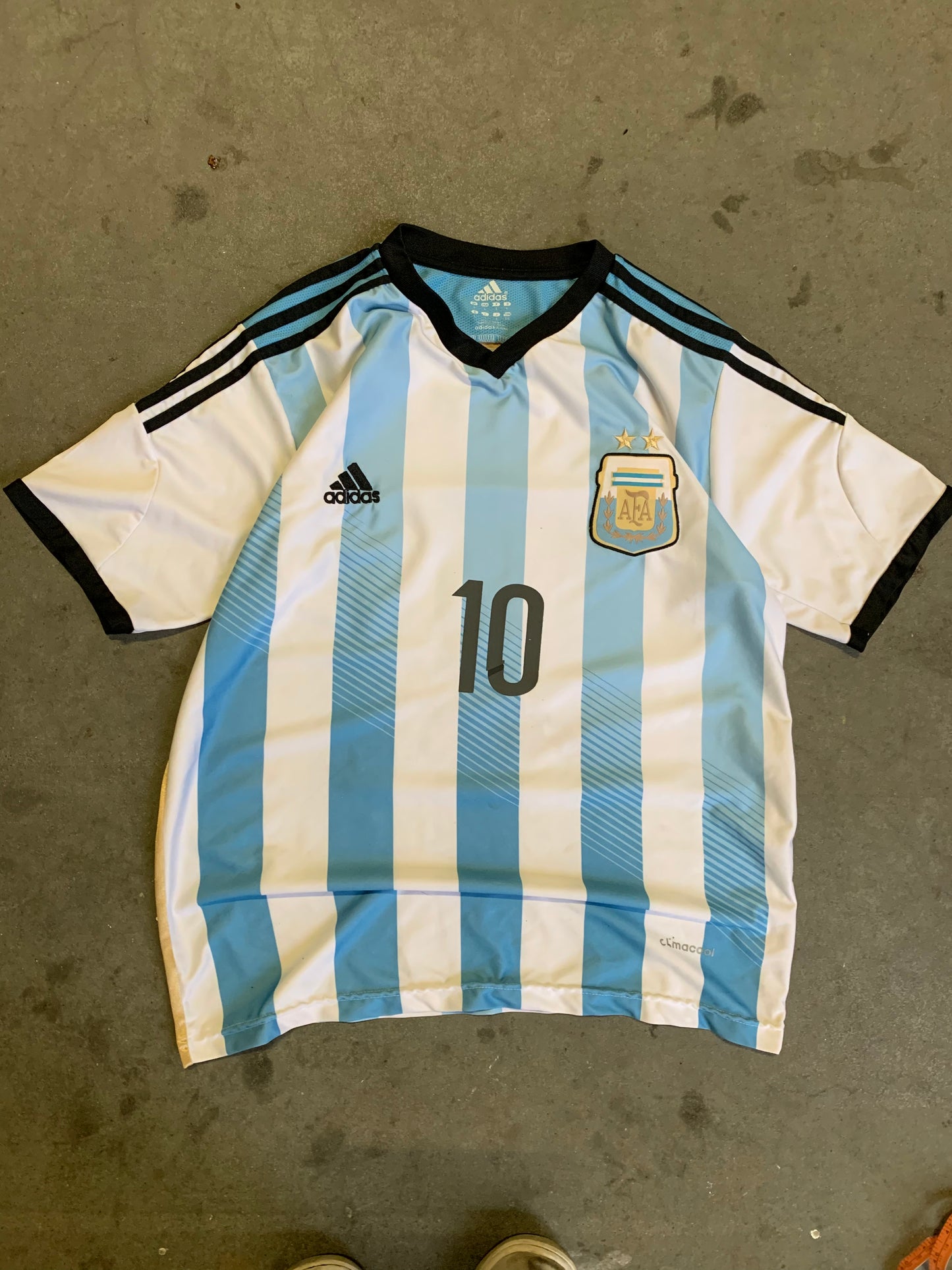 (M/L) Souvenir 2014 Argentina National Team Messi Kit