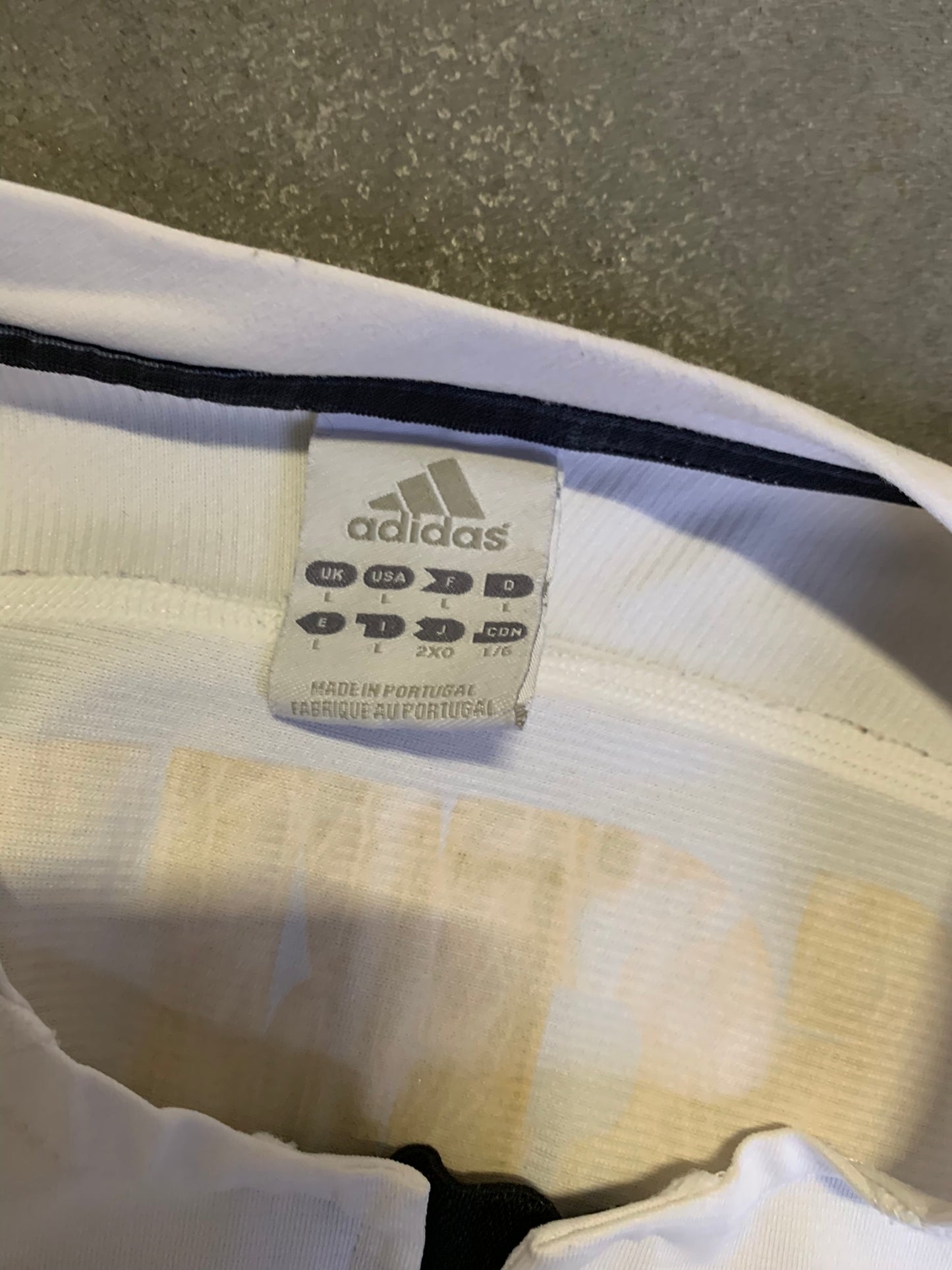 (L/XL) 04-05 Adidas Real Madrid David Beckam Kit