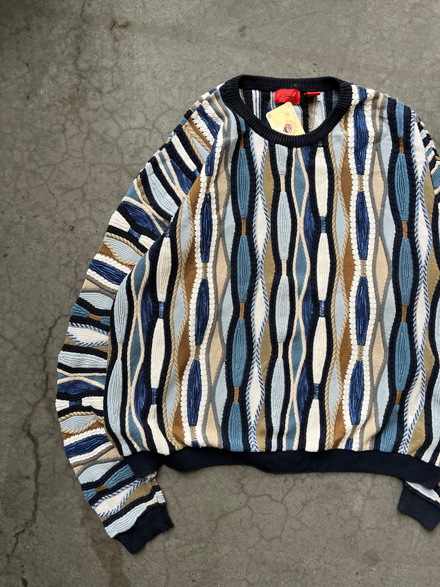 (2XL) Vintage Abstract 3D Knitwear