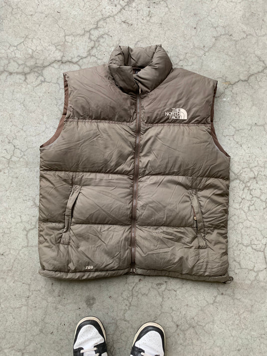 (XL/2X) The North Face Brown Vest