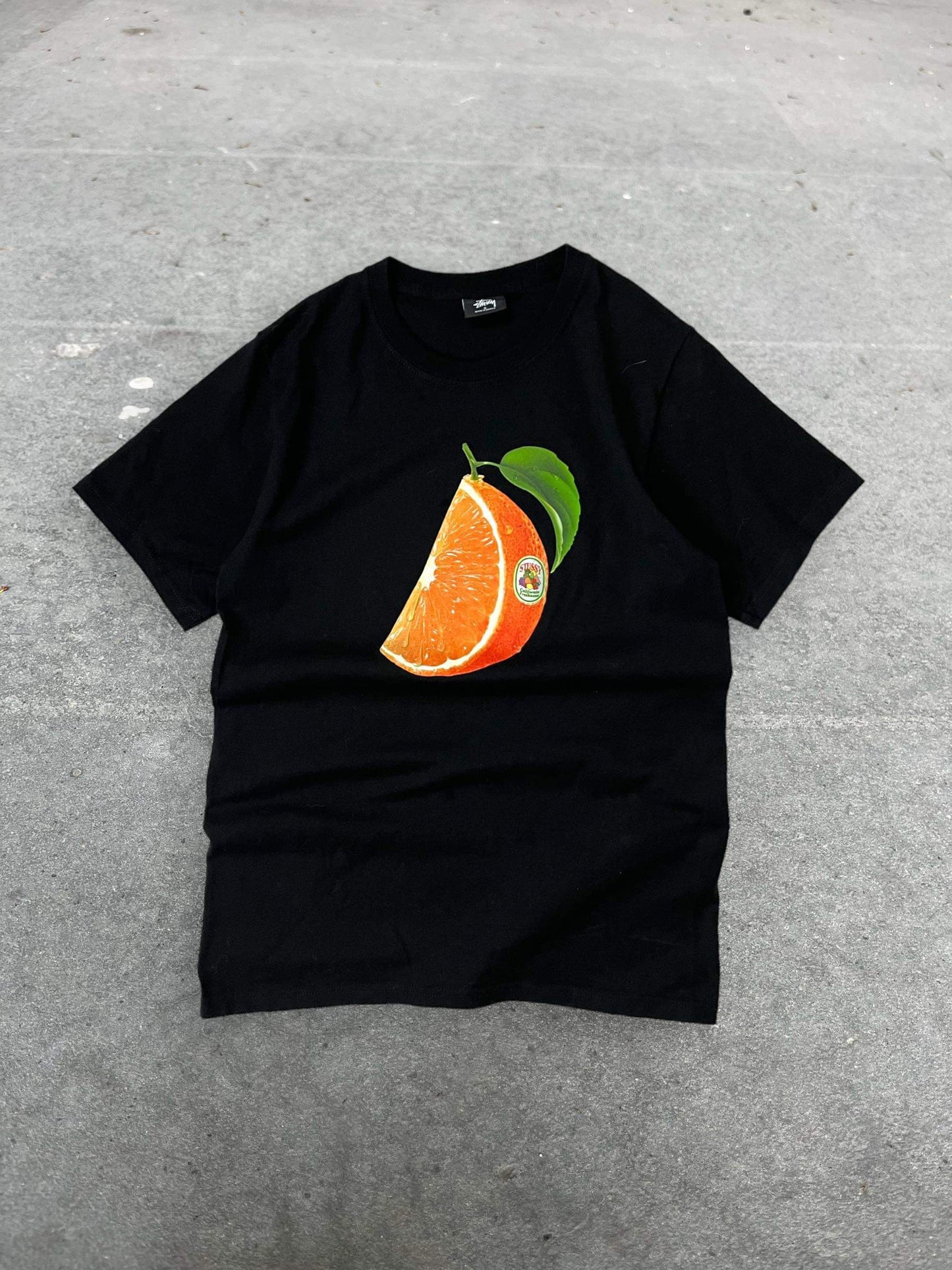 (S/M) Stussy Orange Slice Tee