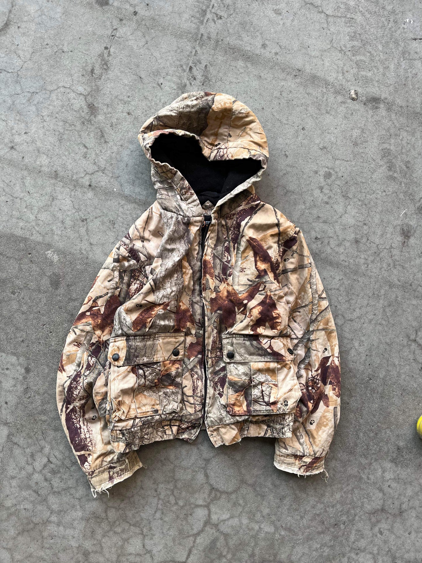 (XXS) Real Tree Hooded Jacket