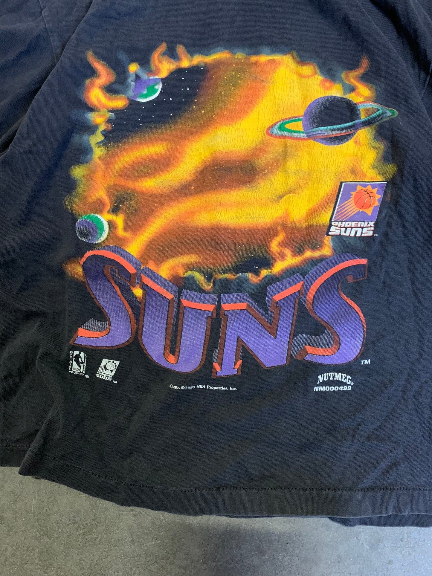 (XS) 1993 Nutmeg Phx Suns Tee Baby Tee Style