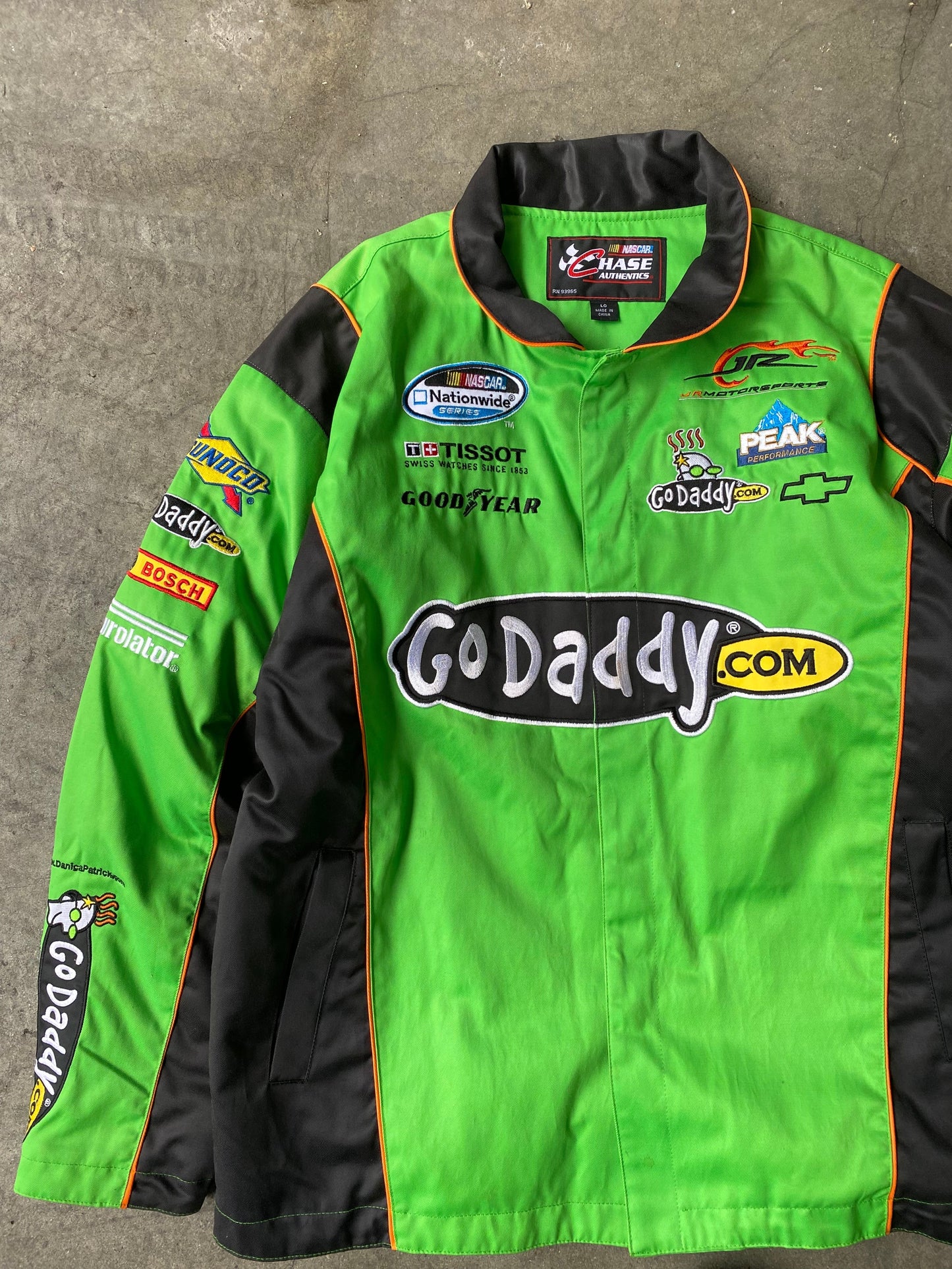 (XL/2X) GoDaddy Chase Nascar Racing Jacket