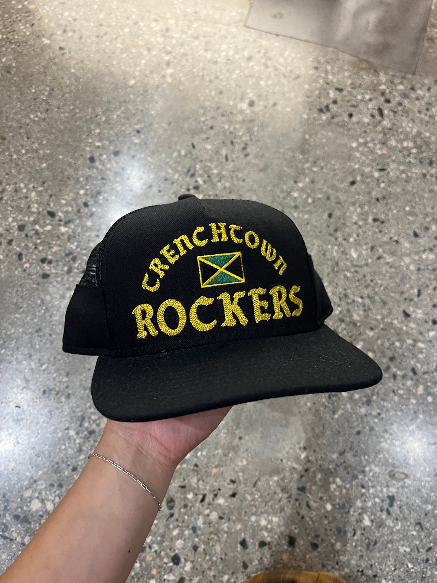 00's LRG Crenchcown Rockers Patch Bucket Snapback Hat