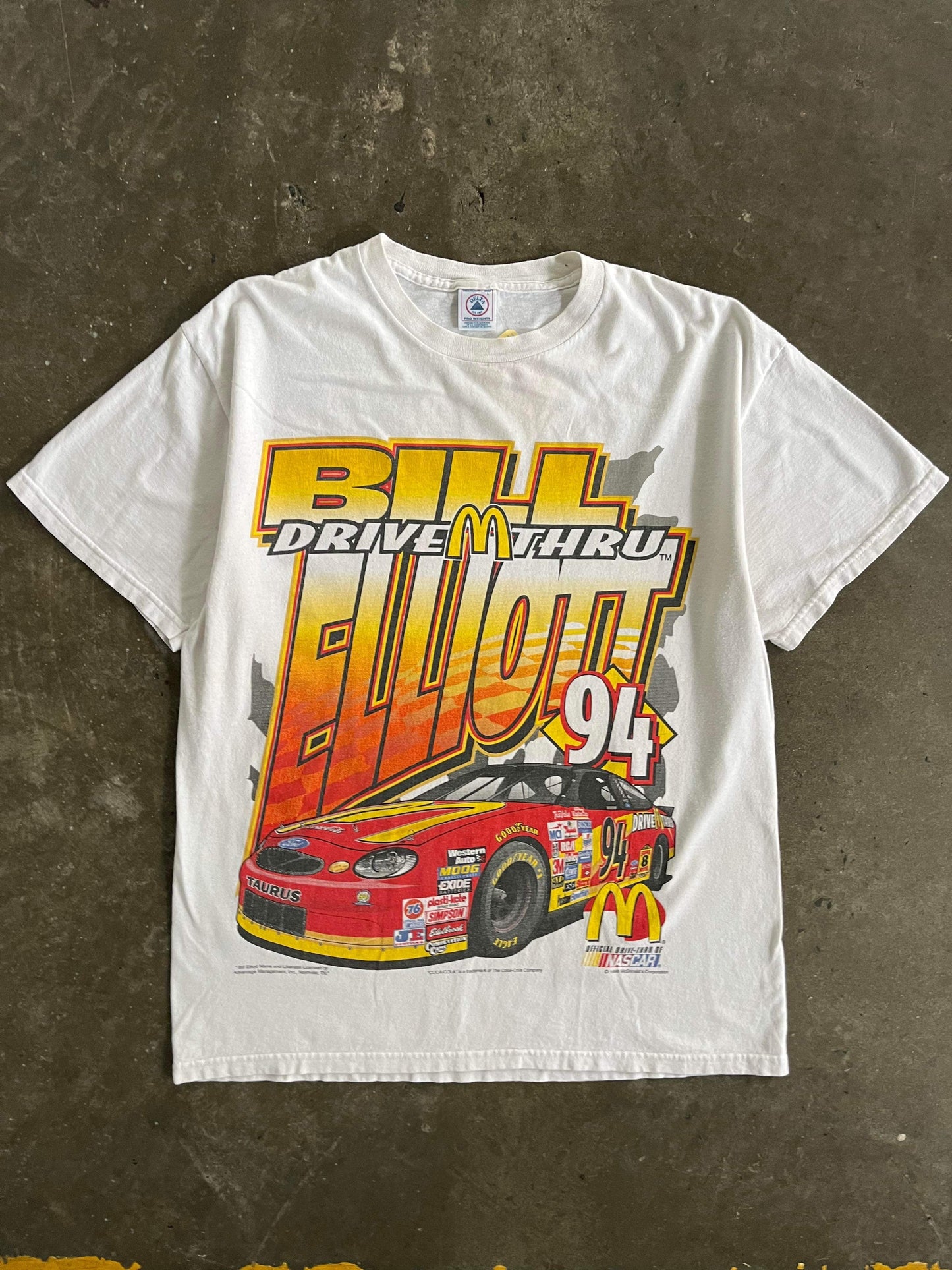 (L/XL) 1999 McDonalds Nascar Tee