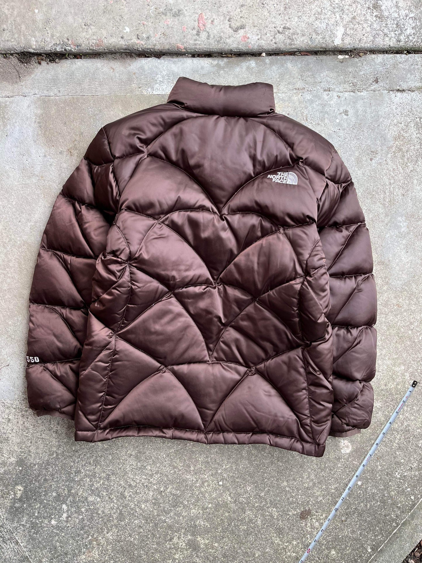 (M) The North Face Dark Choc 550 Puffer