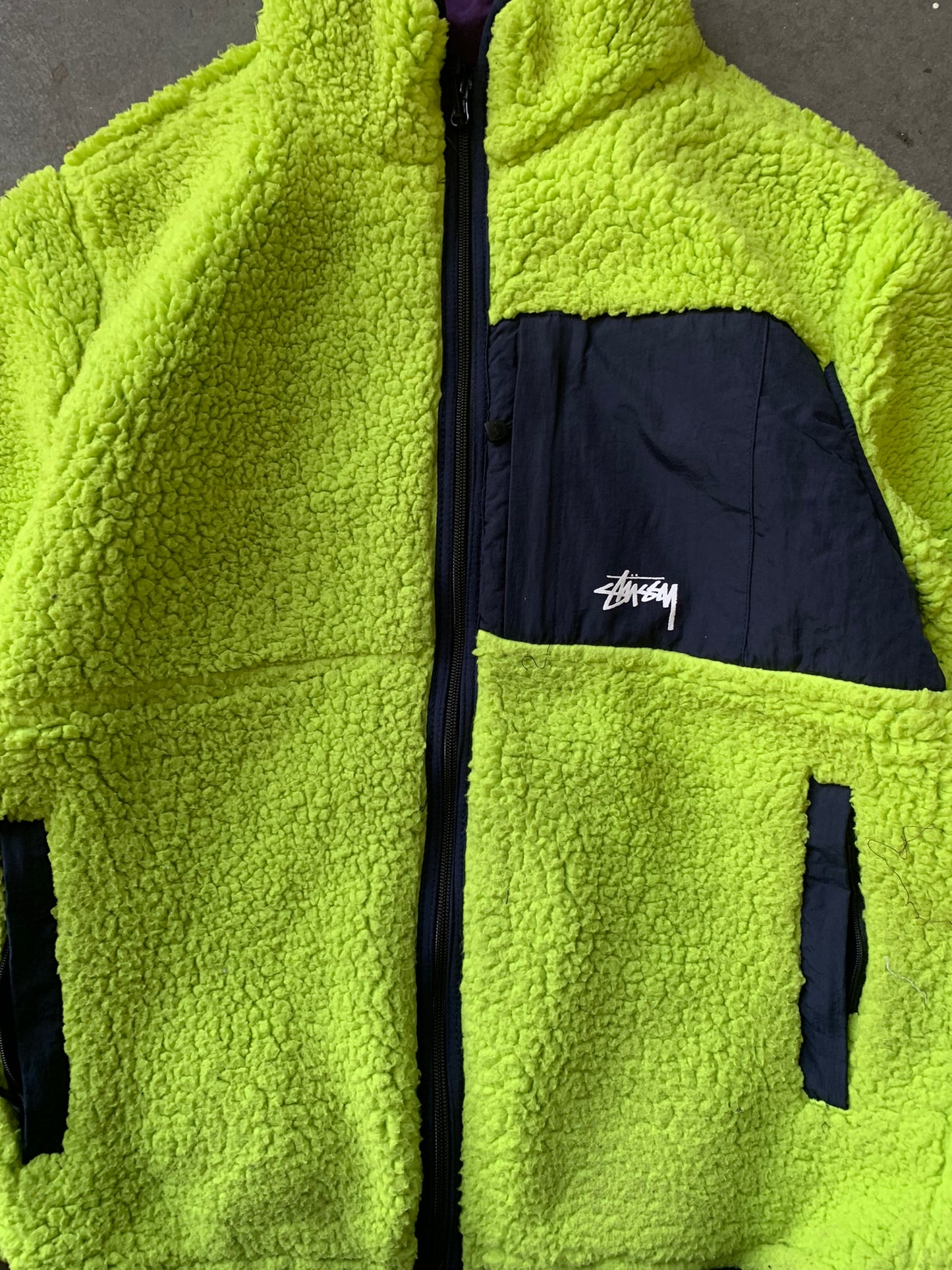 (M) Stussy Reversible Fleece