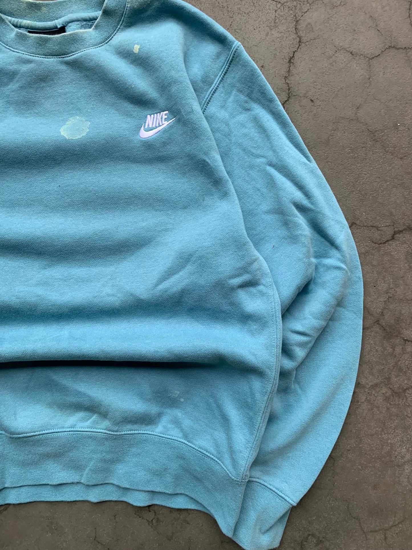 (S/M) 00’s Nike Custom Bubble Crewneck ~