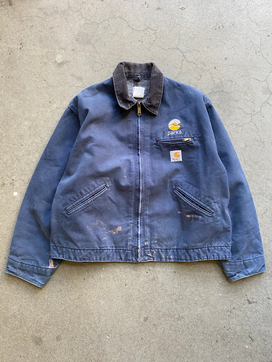 (XL) 90’s Cropped Carhartt Detroit Jacket