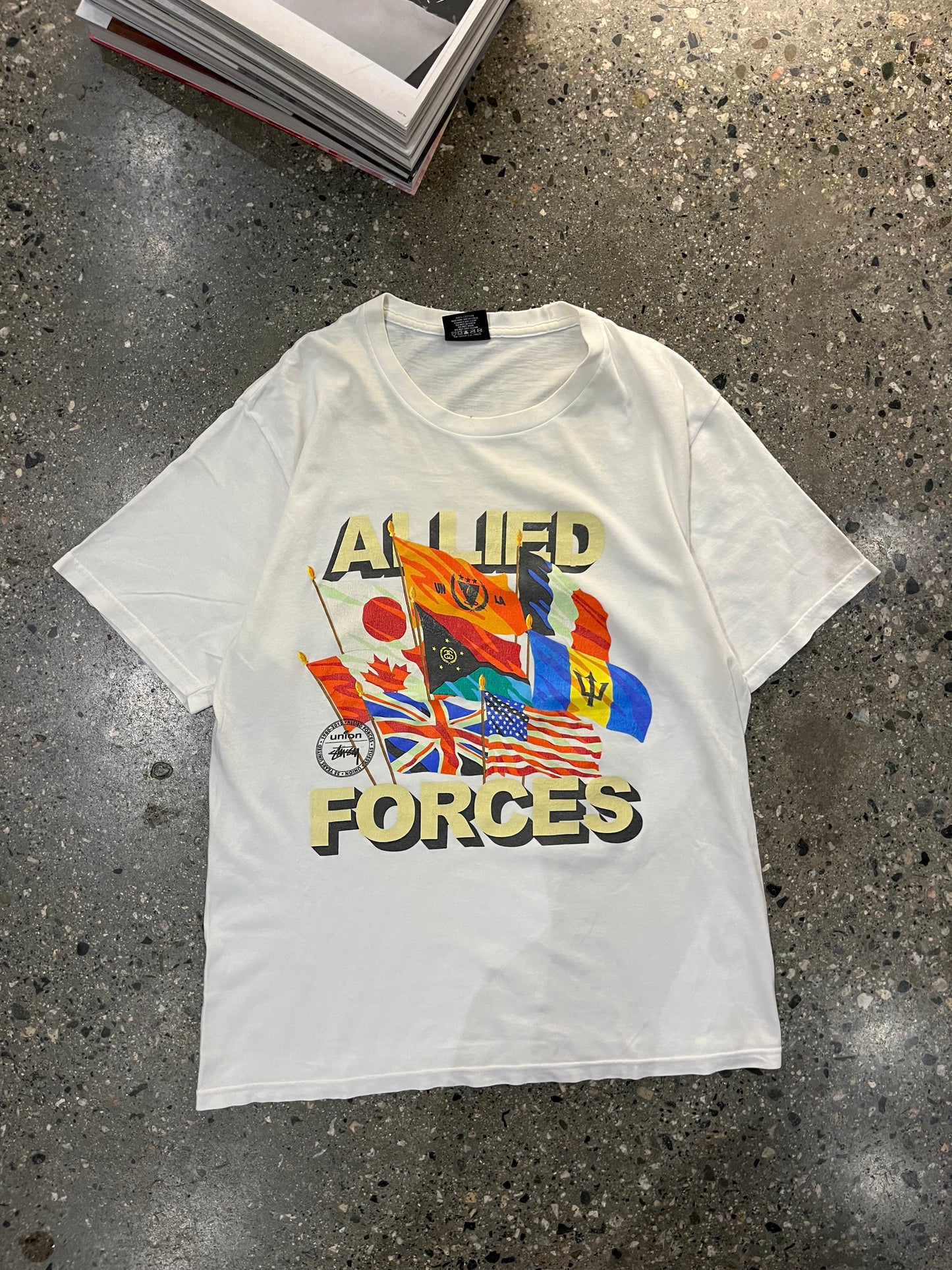 (M) Stussy Allied Forced Graphic Tee