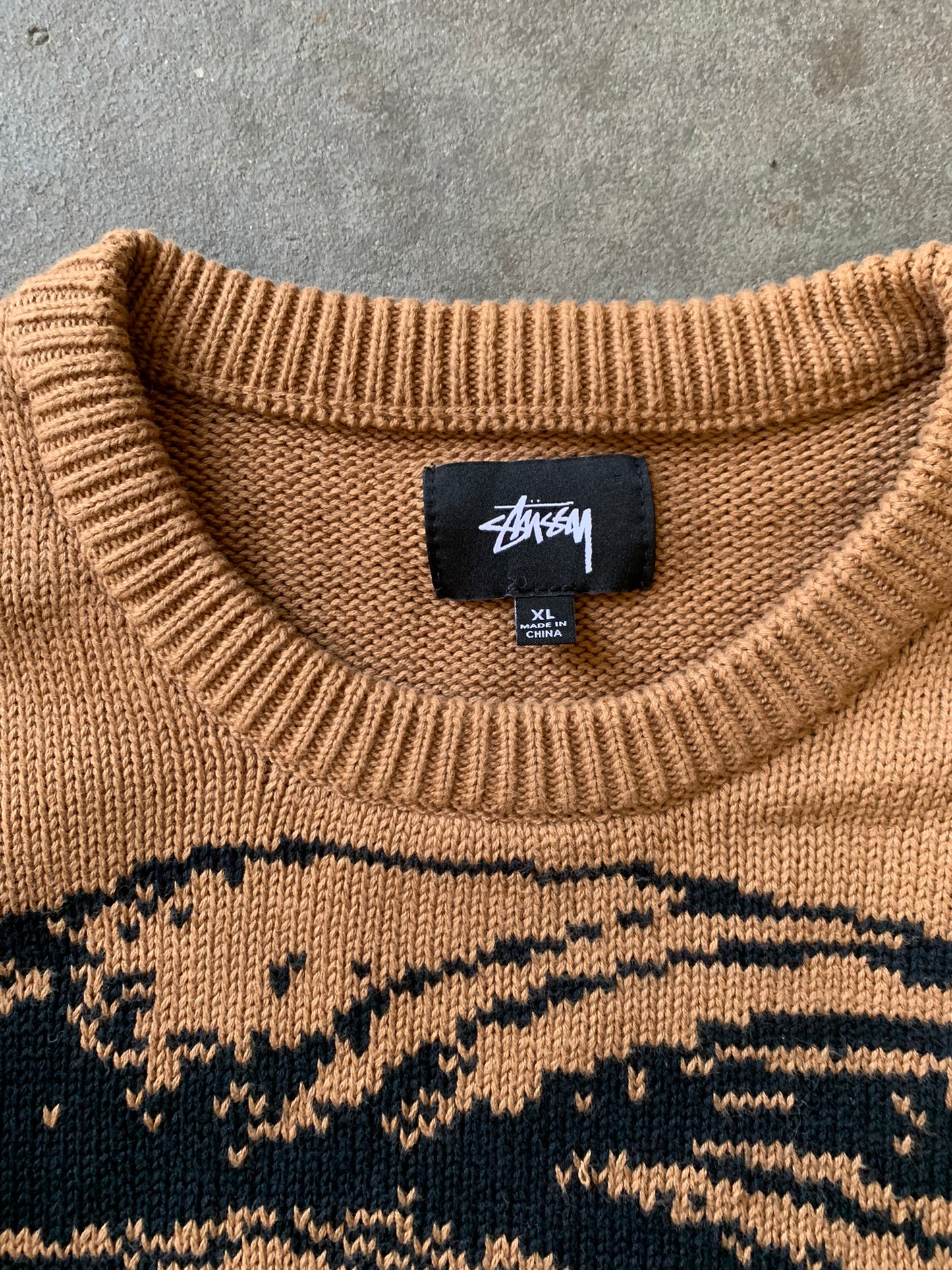 (XL/2X) Stussy Venus Knit Sweater