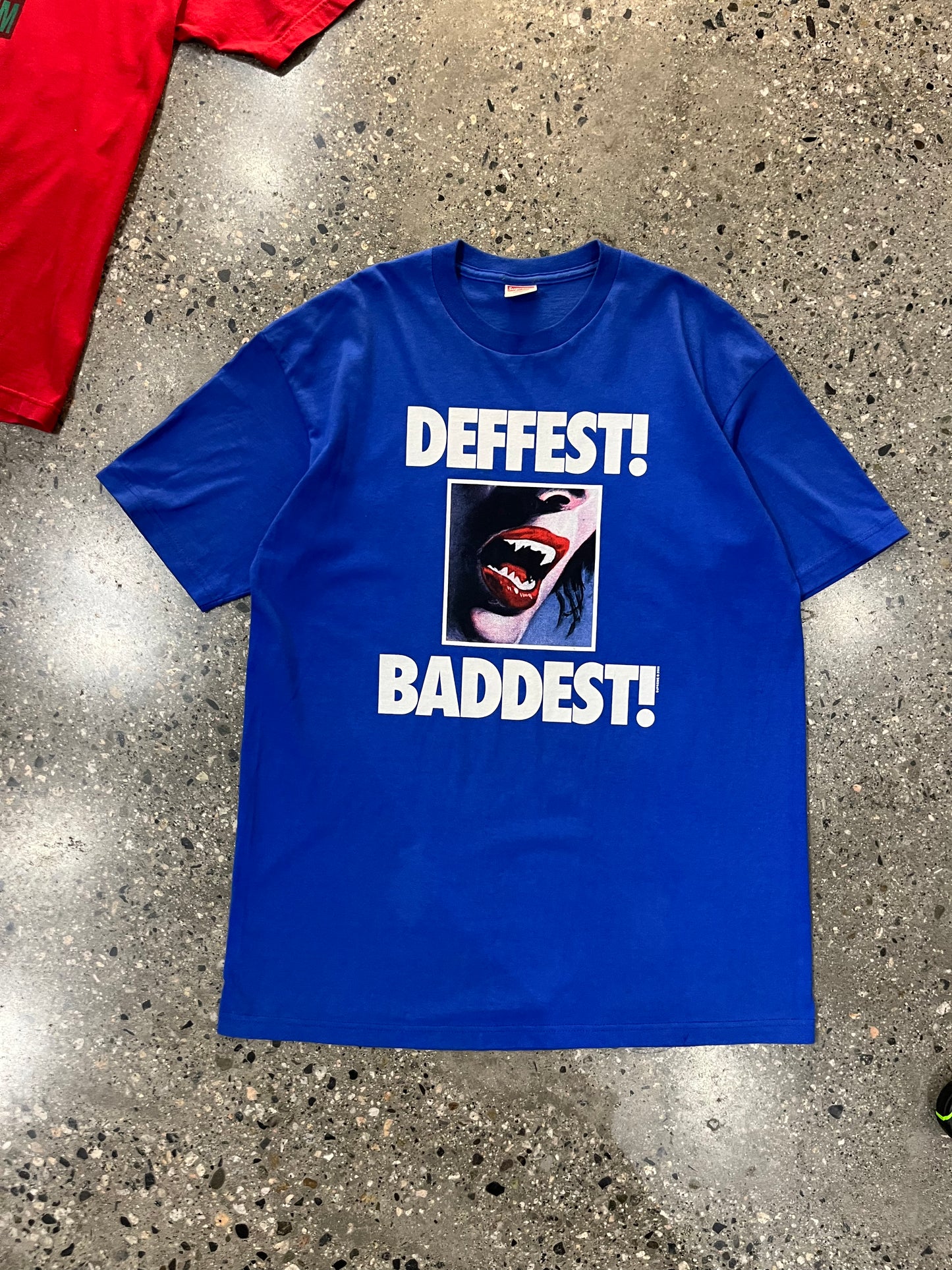 (XL) Supreme "Deffest! Baddest!" Graphic T-Shirt