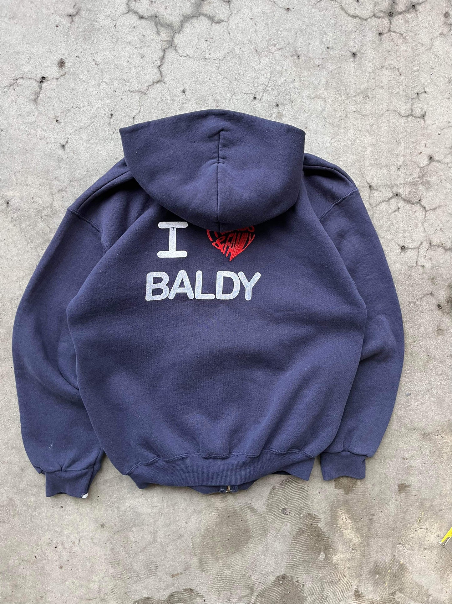 (S) Baldy F & F Doublesided Zip Up