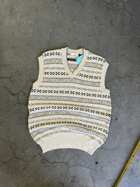 (s) ~ 90s Arnold Palmer Abstract Sweater vest
