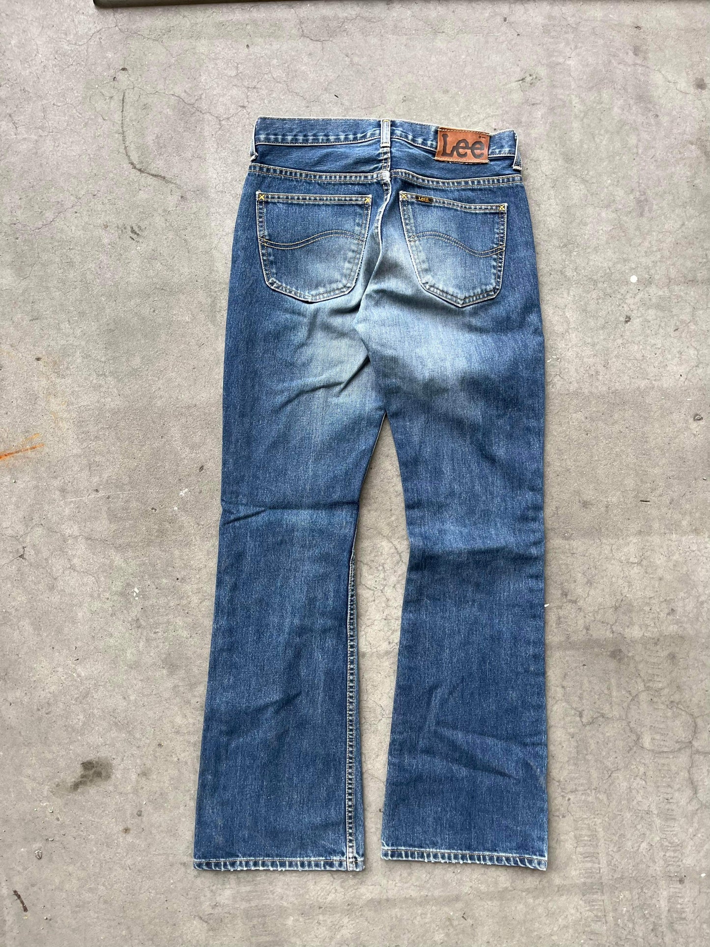 (30”) Vintage Sunfaded Lee Denim Jeans