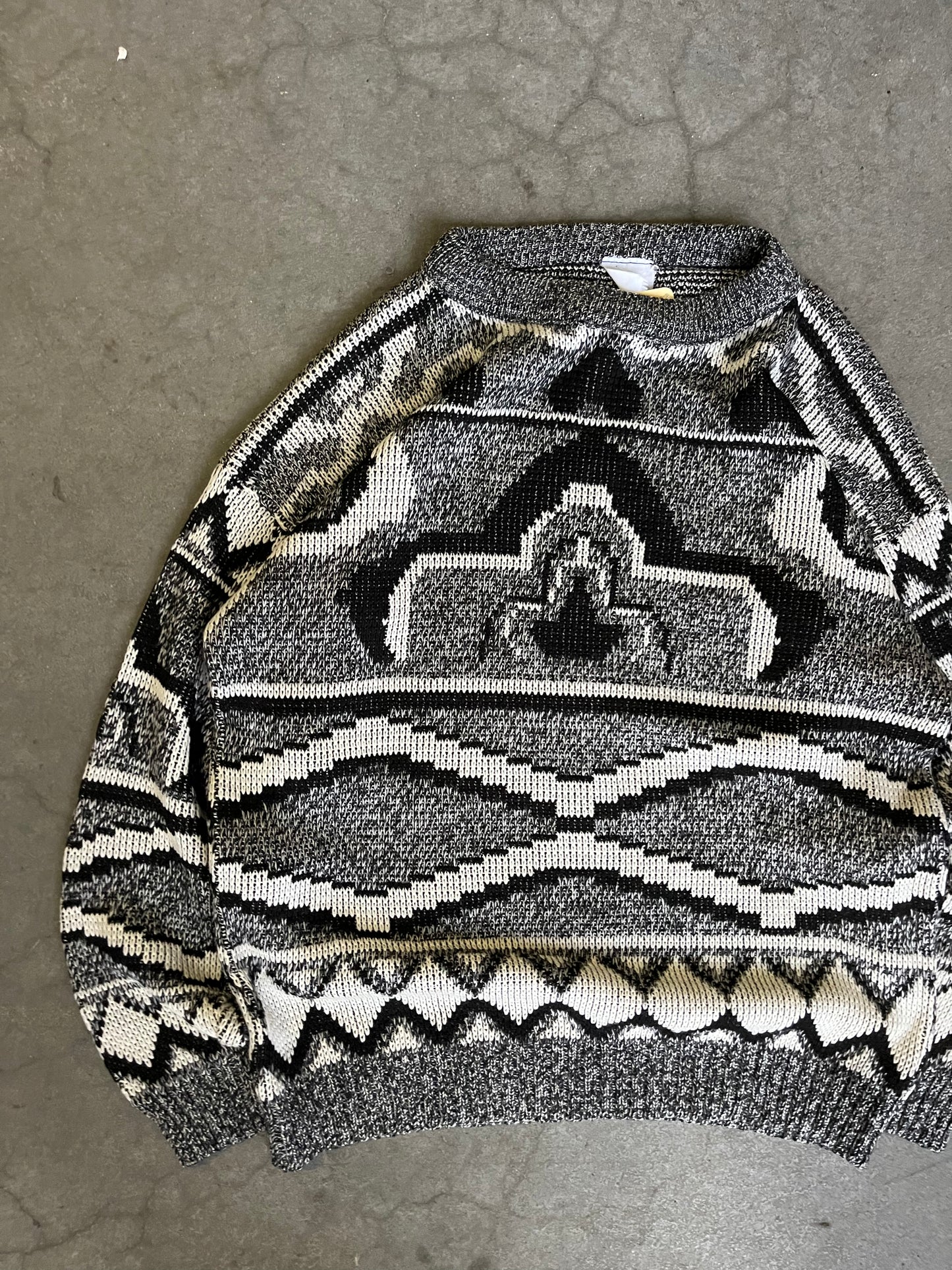 (S) 90s Abstract Knitwear