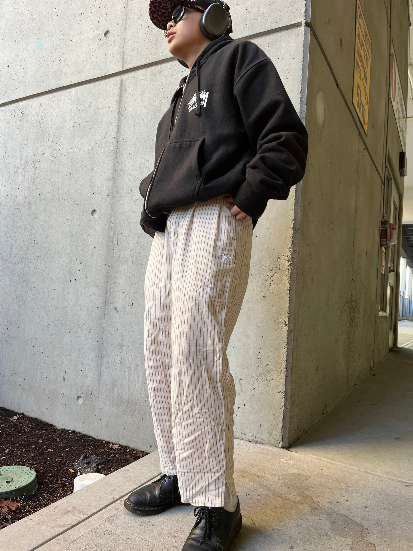 (25”) Stussy Pinstripe Trousers ~