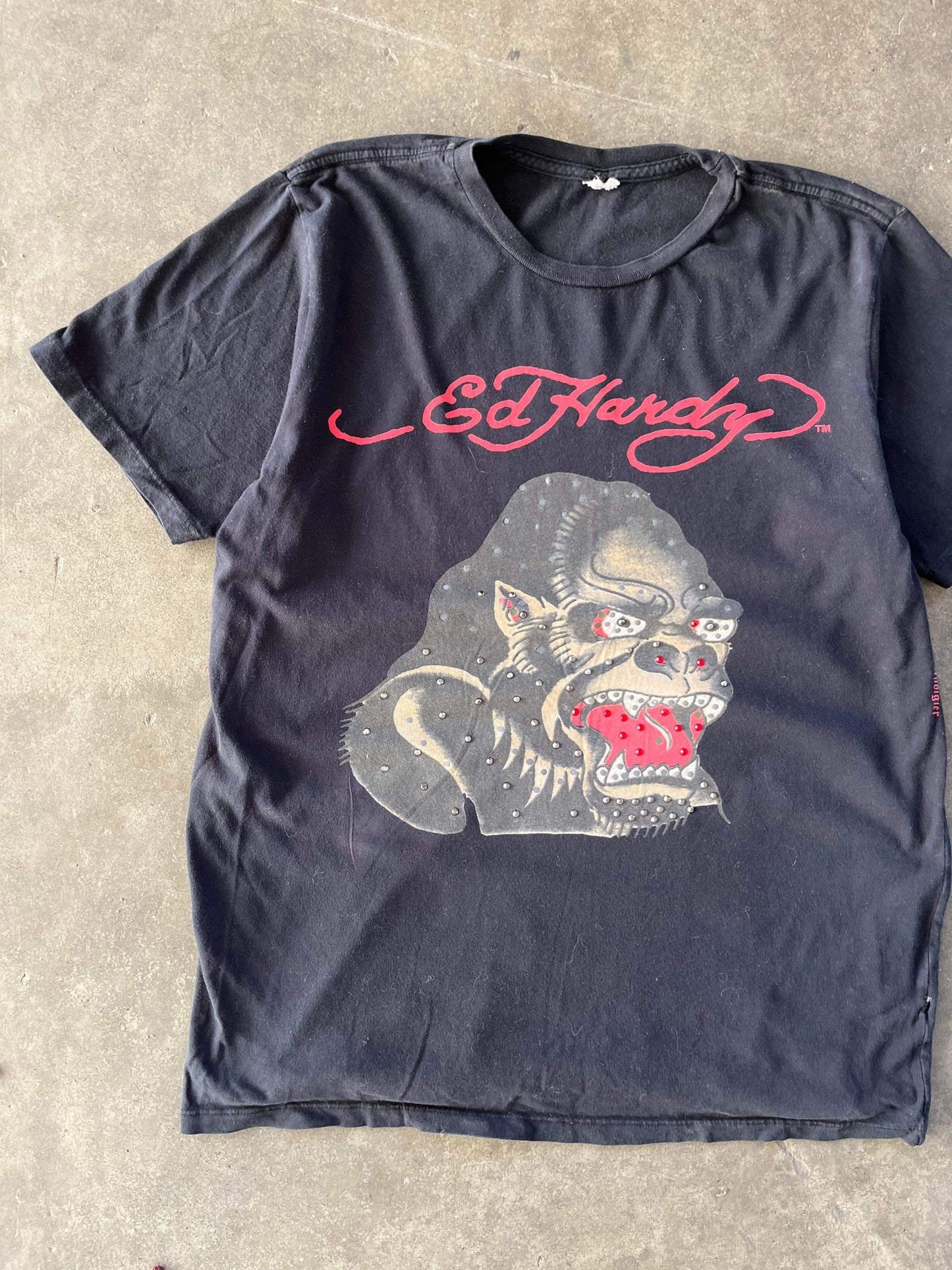 (L) Ed Hardy Designs Gorilla Tee