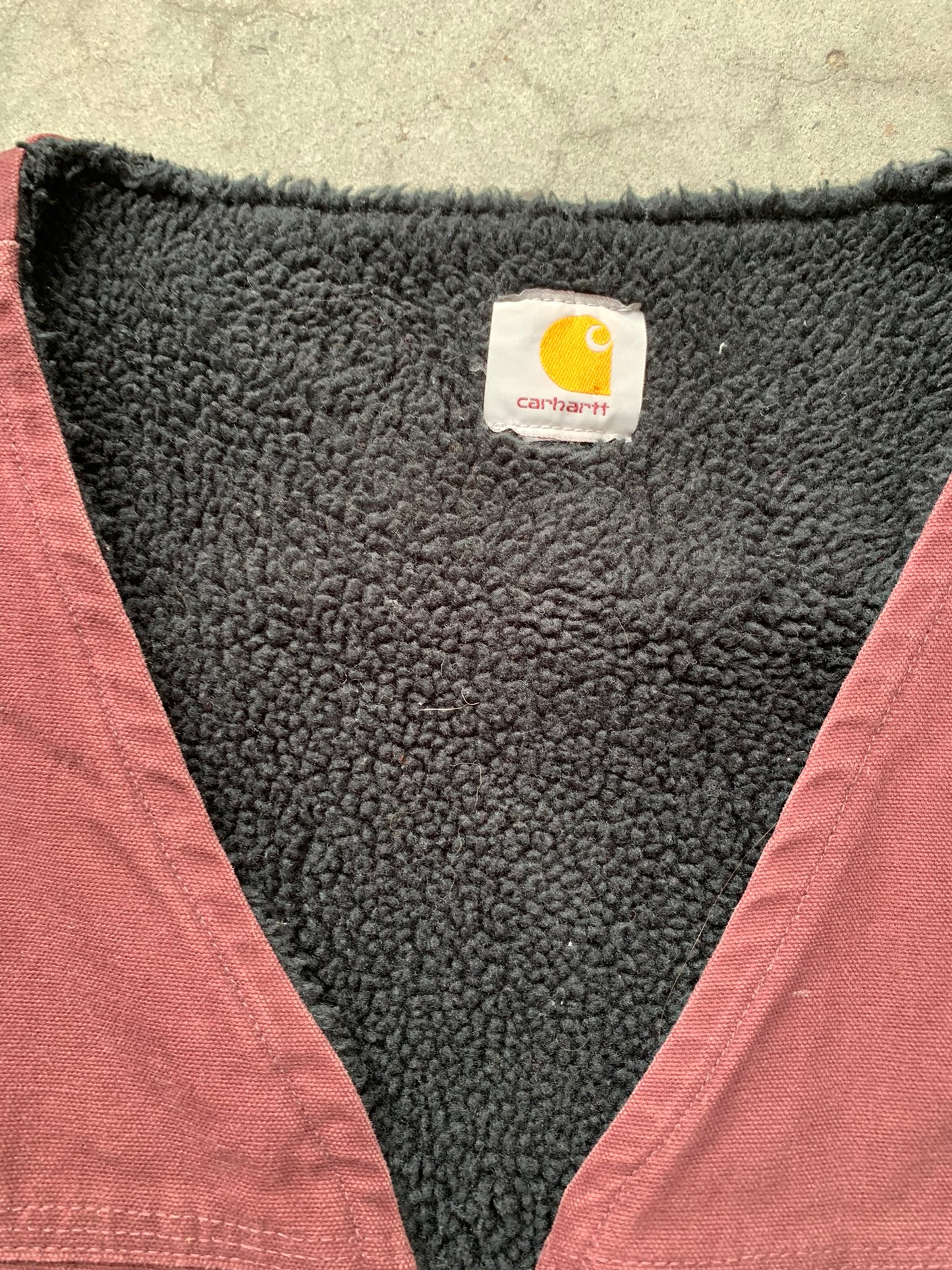 (2X) Sherpa Lined Carhartt Vest