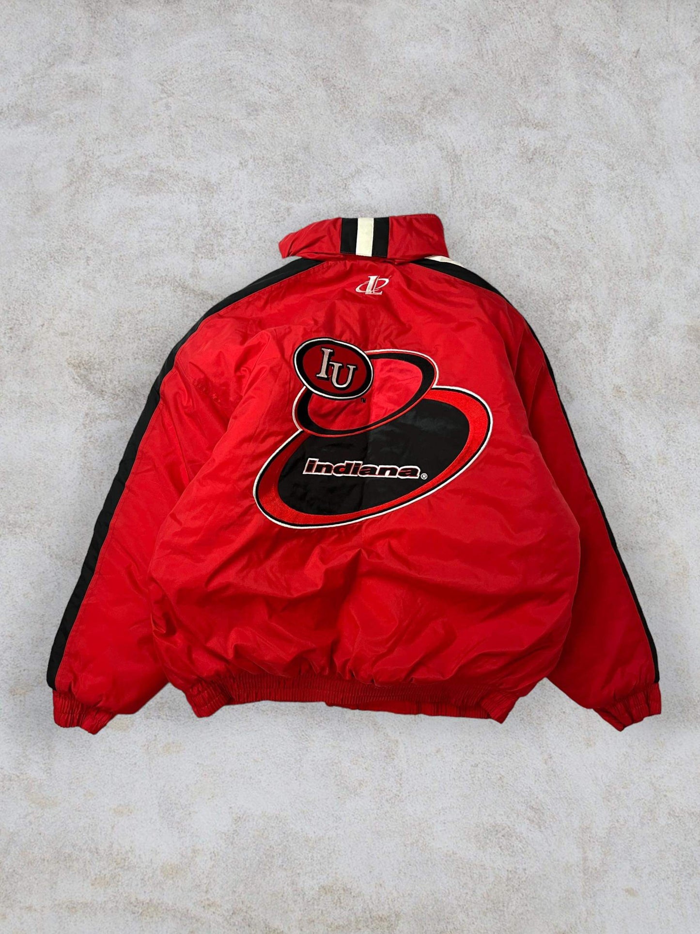 (2X) 80s/90s Logo Athletic Indiana Jacket