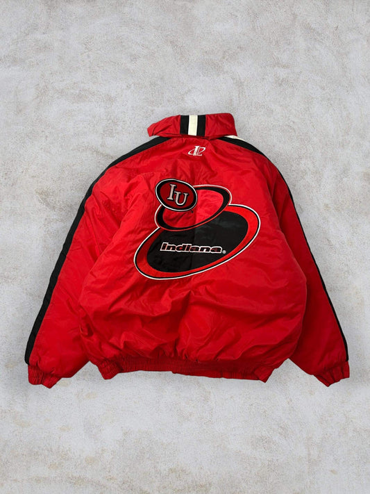 (2X) 80s/90s Logo Athletic Indiana Jacket