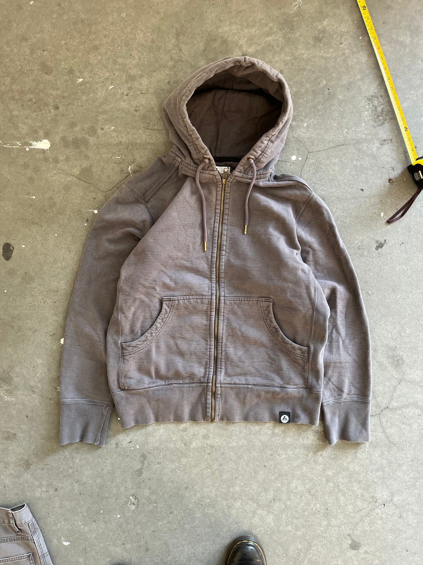 (S) 00s Sunfaded Heavy Cotton Zip up