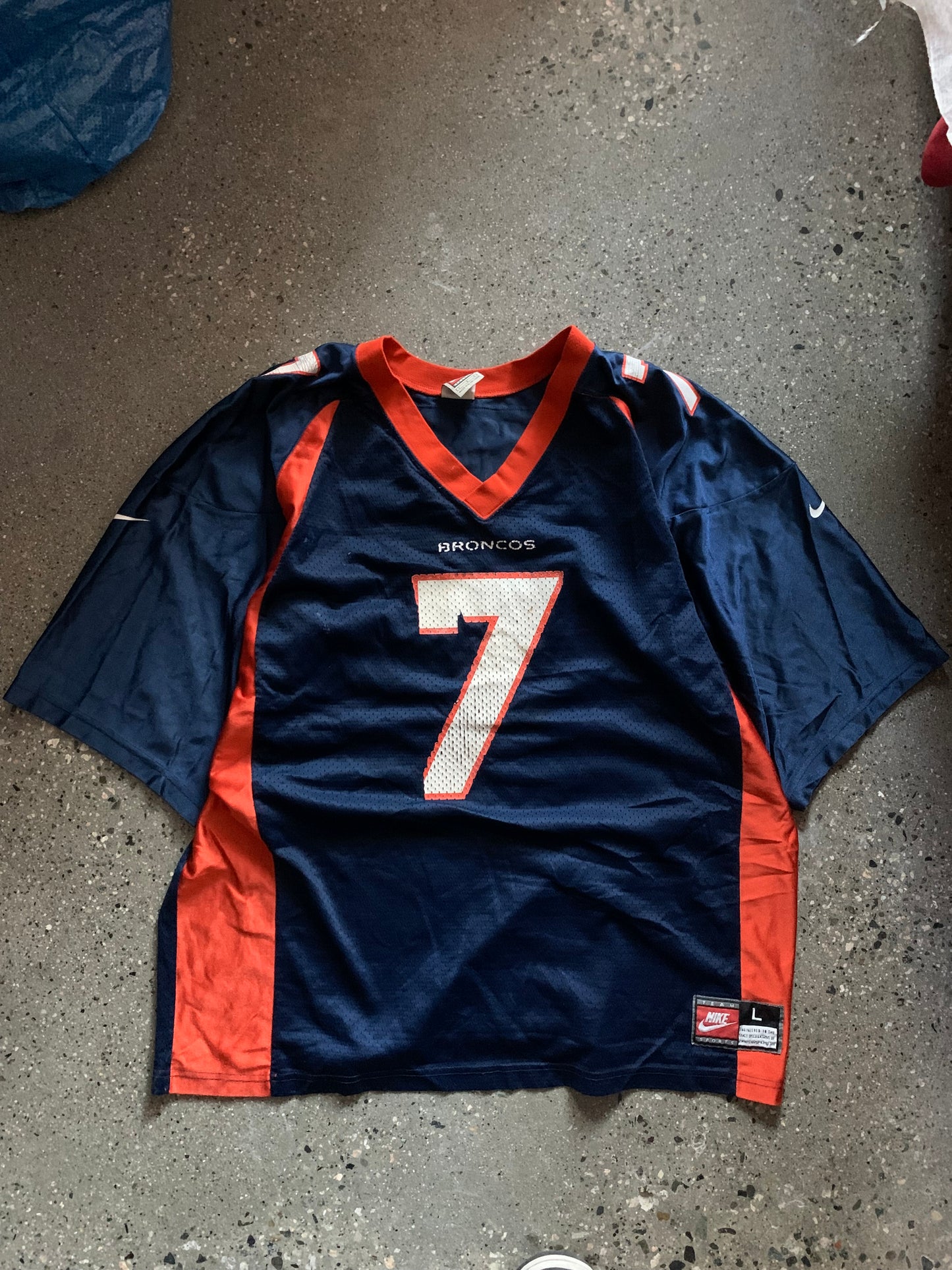 (L/XL) 1990s John Elway Broncos Jersey Nike