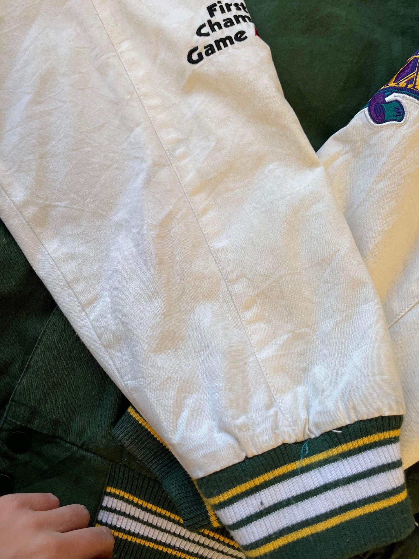 (XL/2X) NFL Green Bay Packer Varsity Jacket