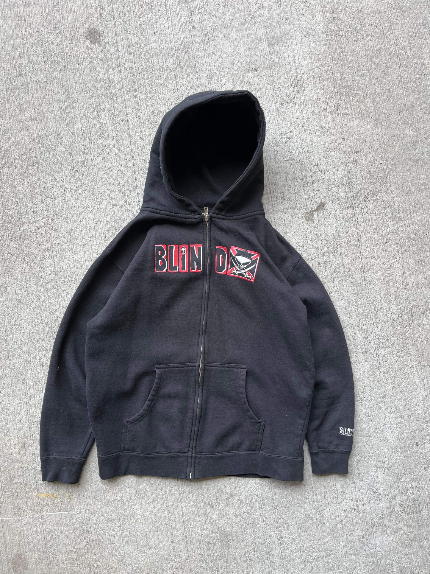 (XS/S) Blind Zip Up Hoodie