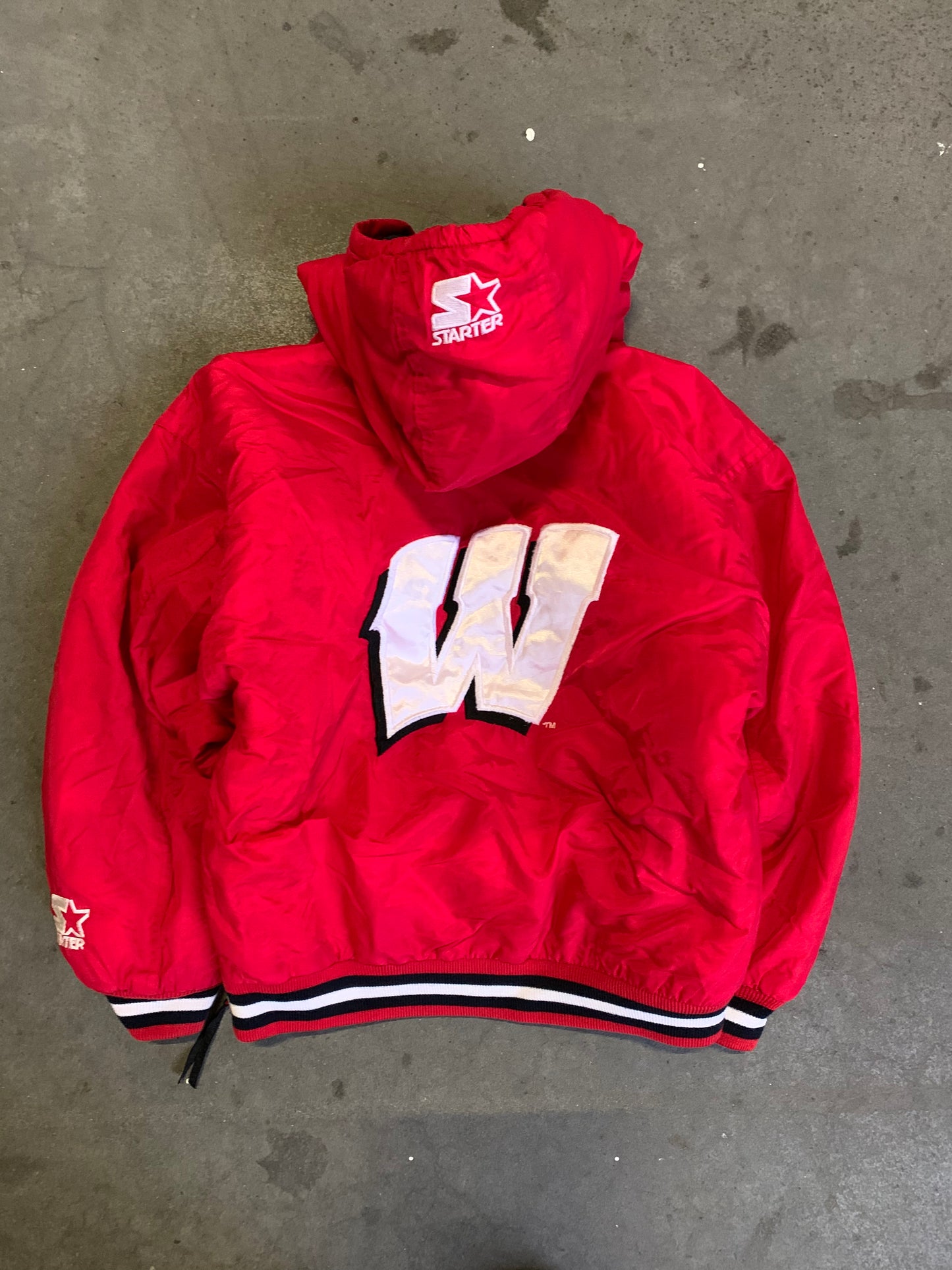 (XS/S) 90’s Starter Wisconsin Jacket