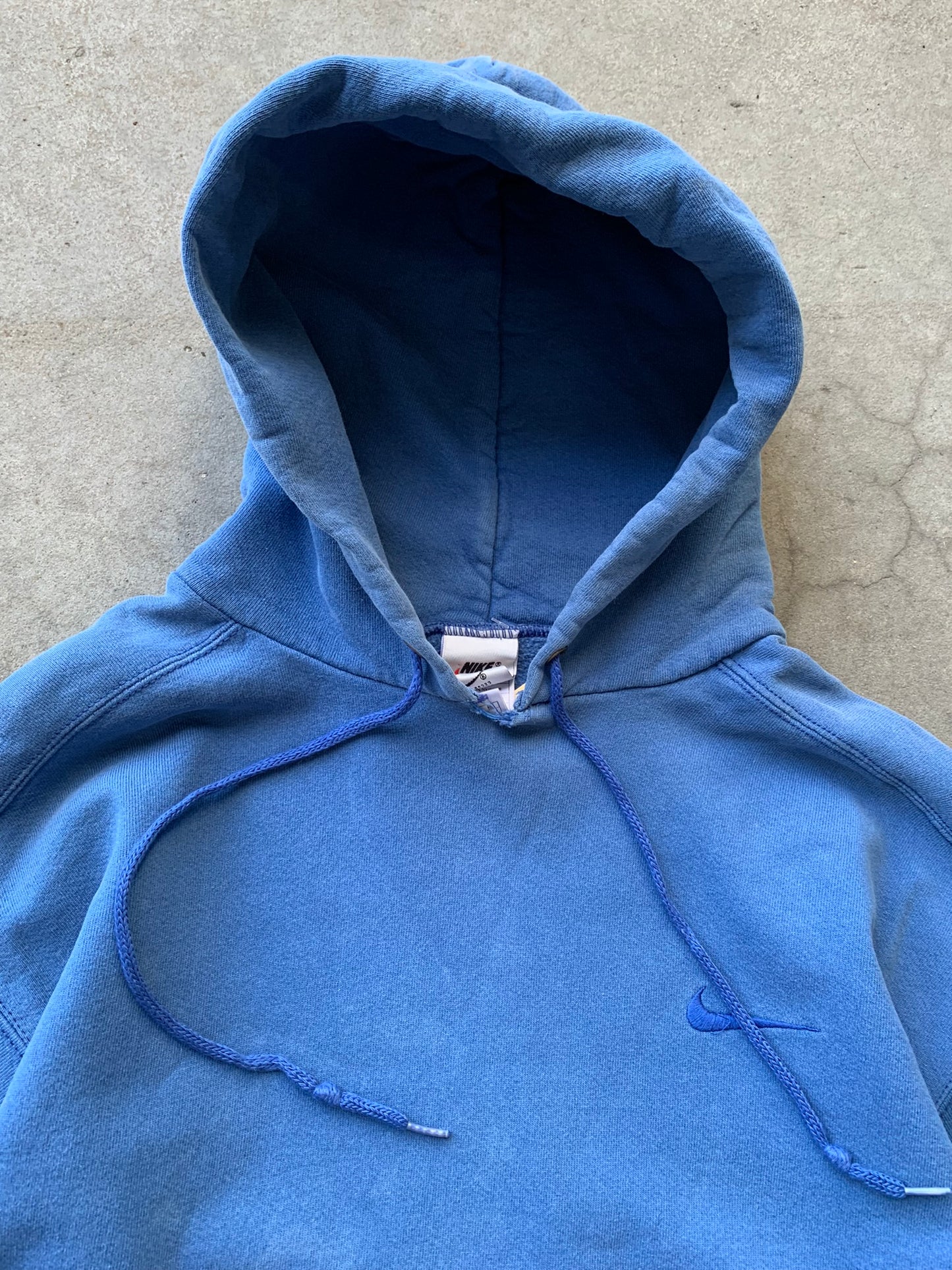 (M) 90’s Tonal Nike Distressed Hoodie