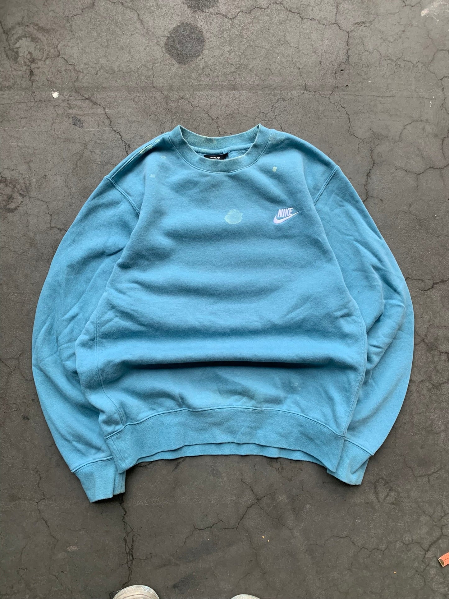 (S/M) 00’s Nike Custom Bubble Crewneck ~