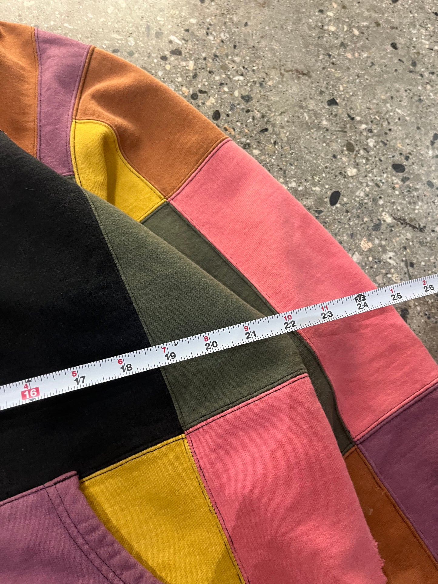 (M)  Supreme Colour-Block Squares Hoodie