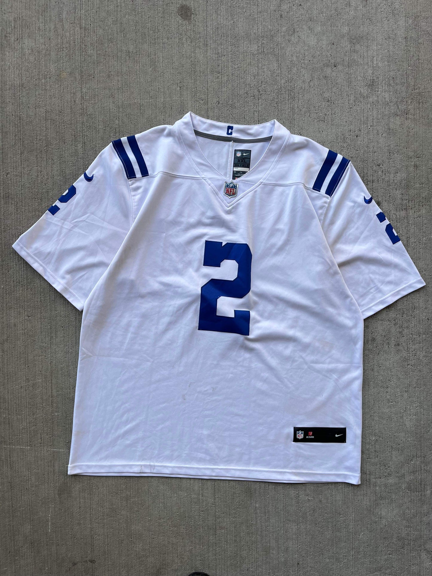 (2X) Nike Ind Colts Jersey