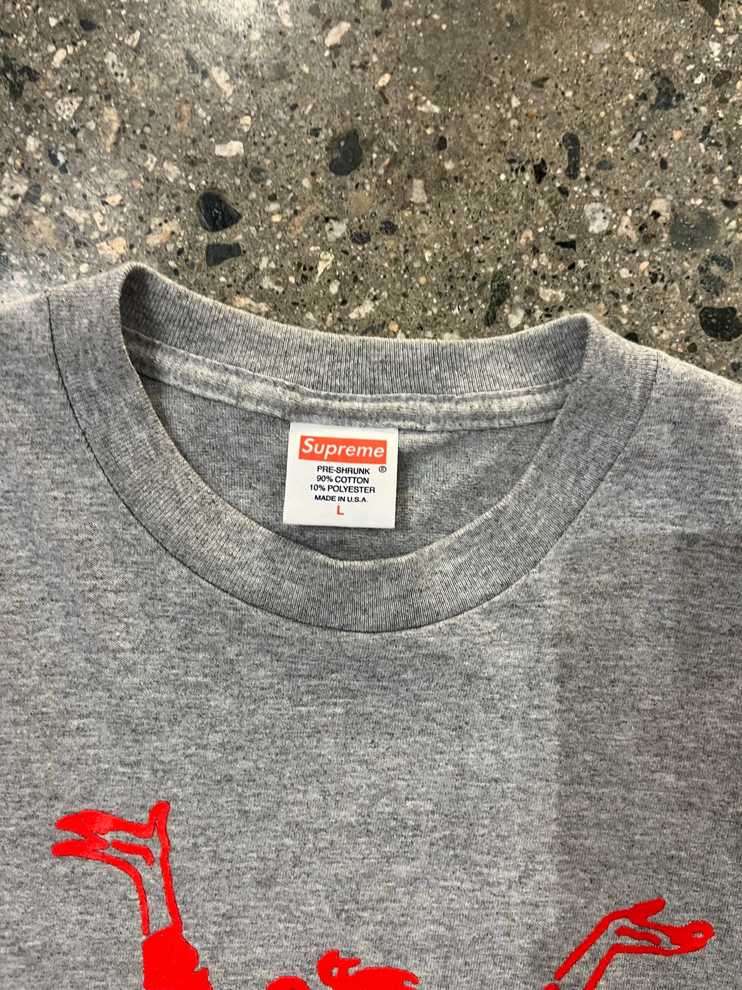 (L) Supreme Ballerina Graphic T-Shirt