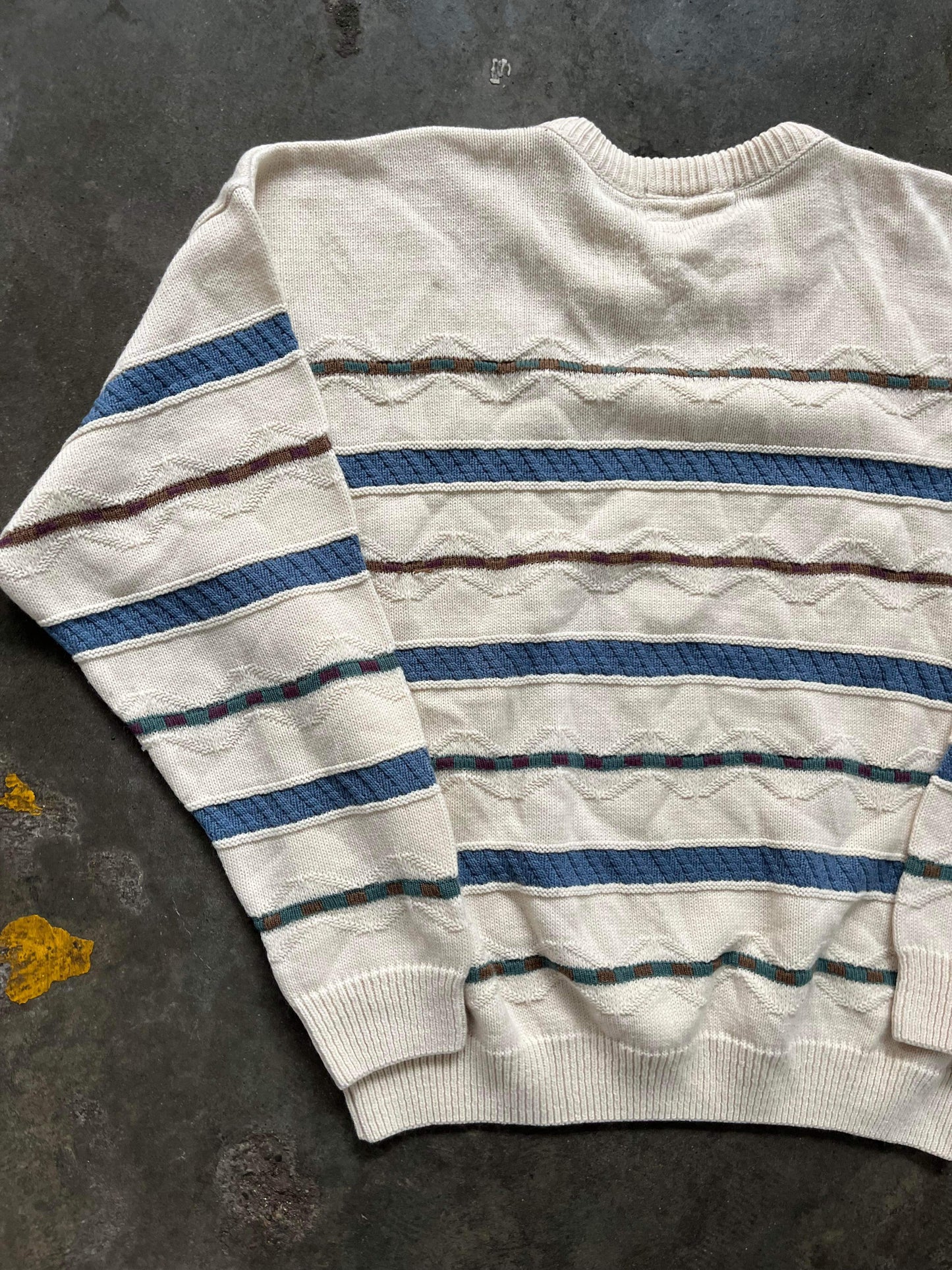 (L) Vintage Texture Knit