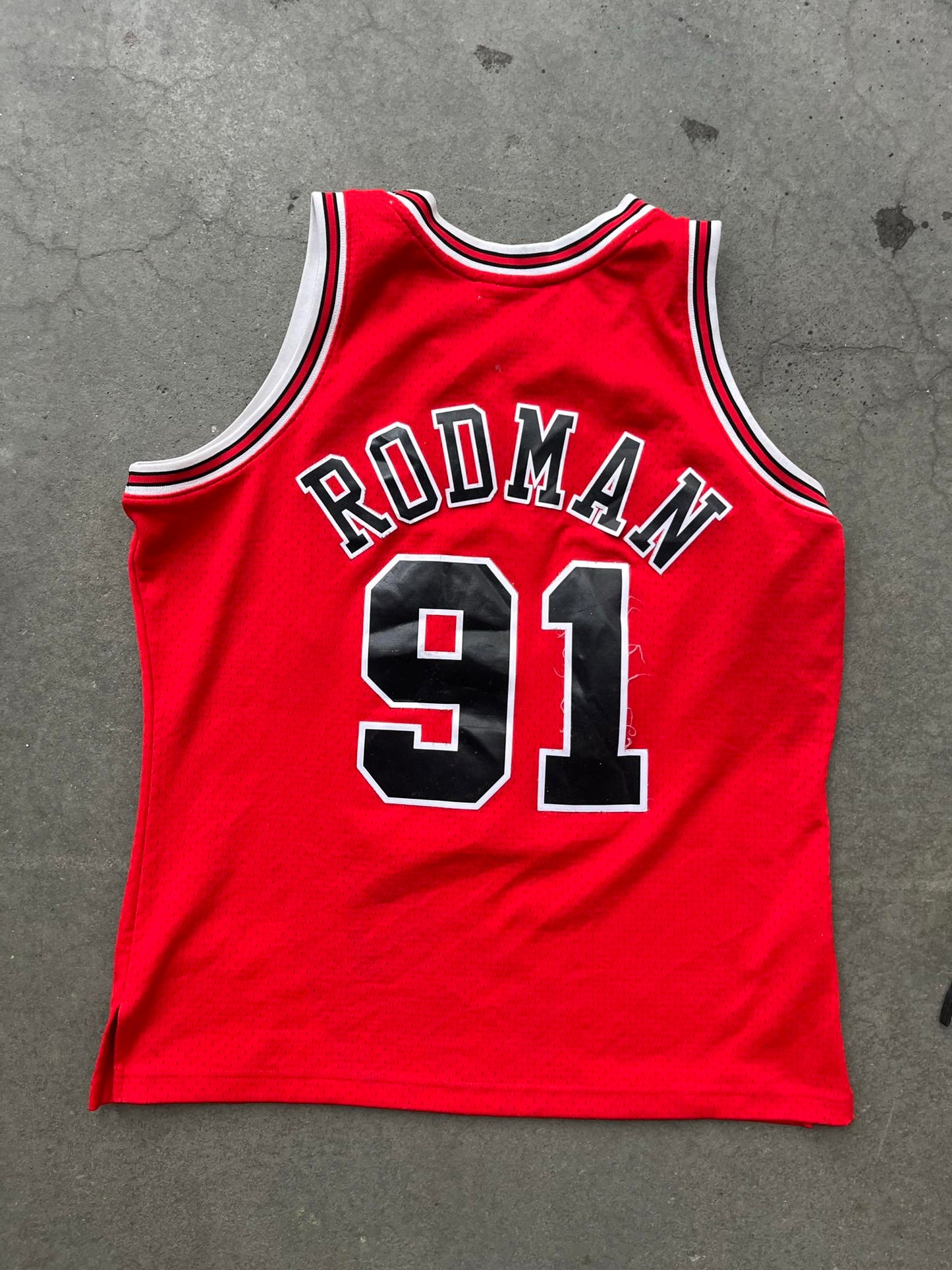 (L/XL) Mitchell & Ness Dennis Rodman Jersey