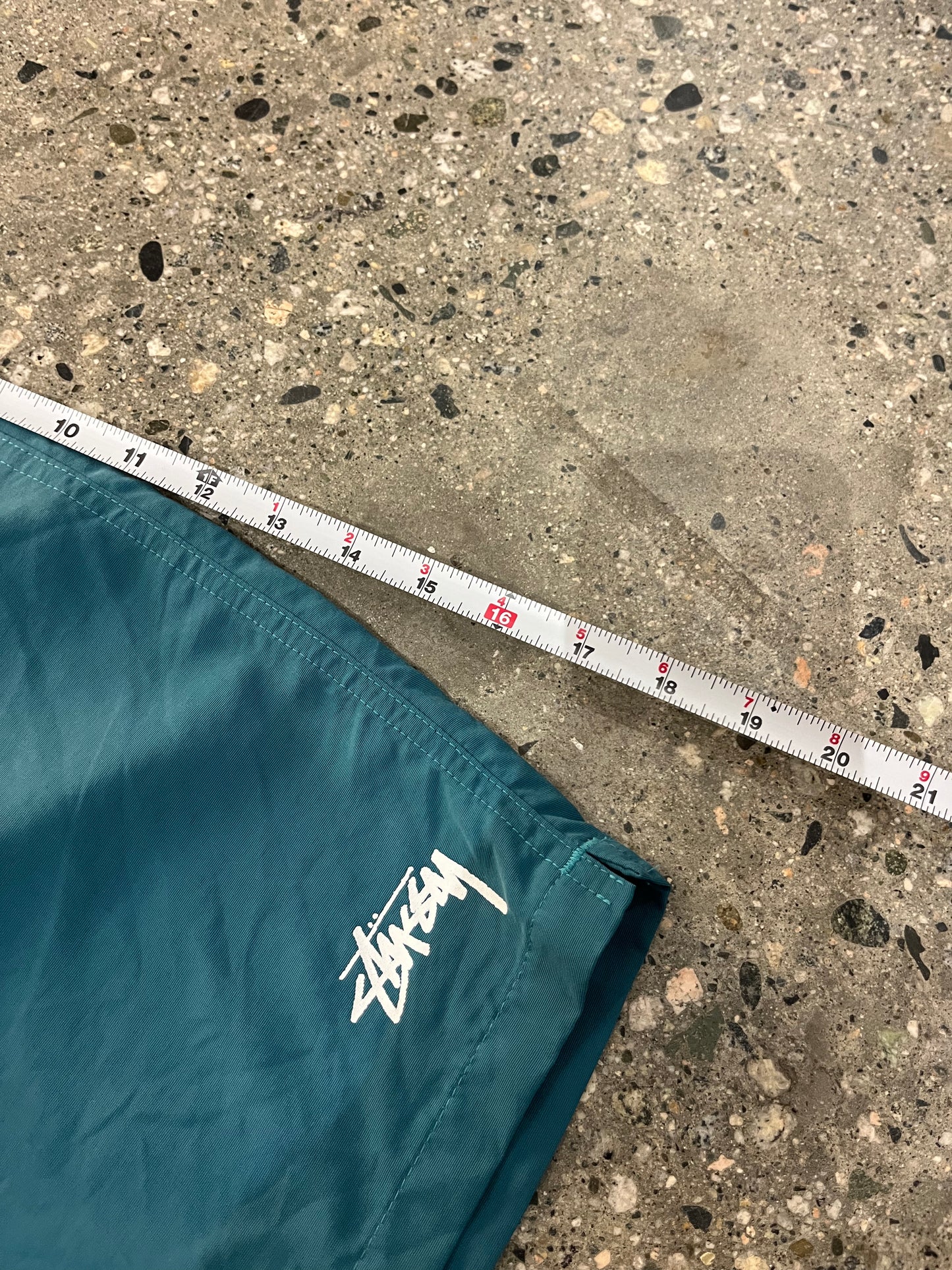 (XL) Stussy Classic Script Graphic Track Shorts