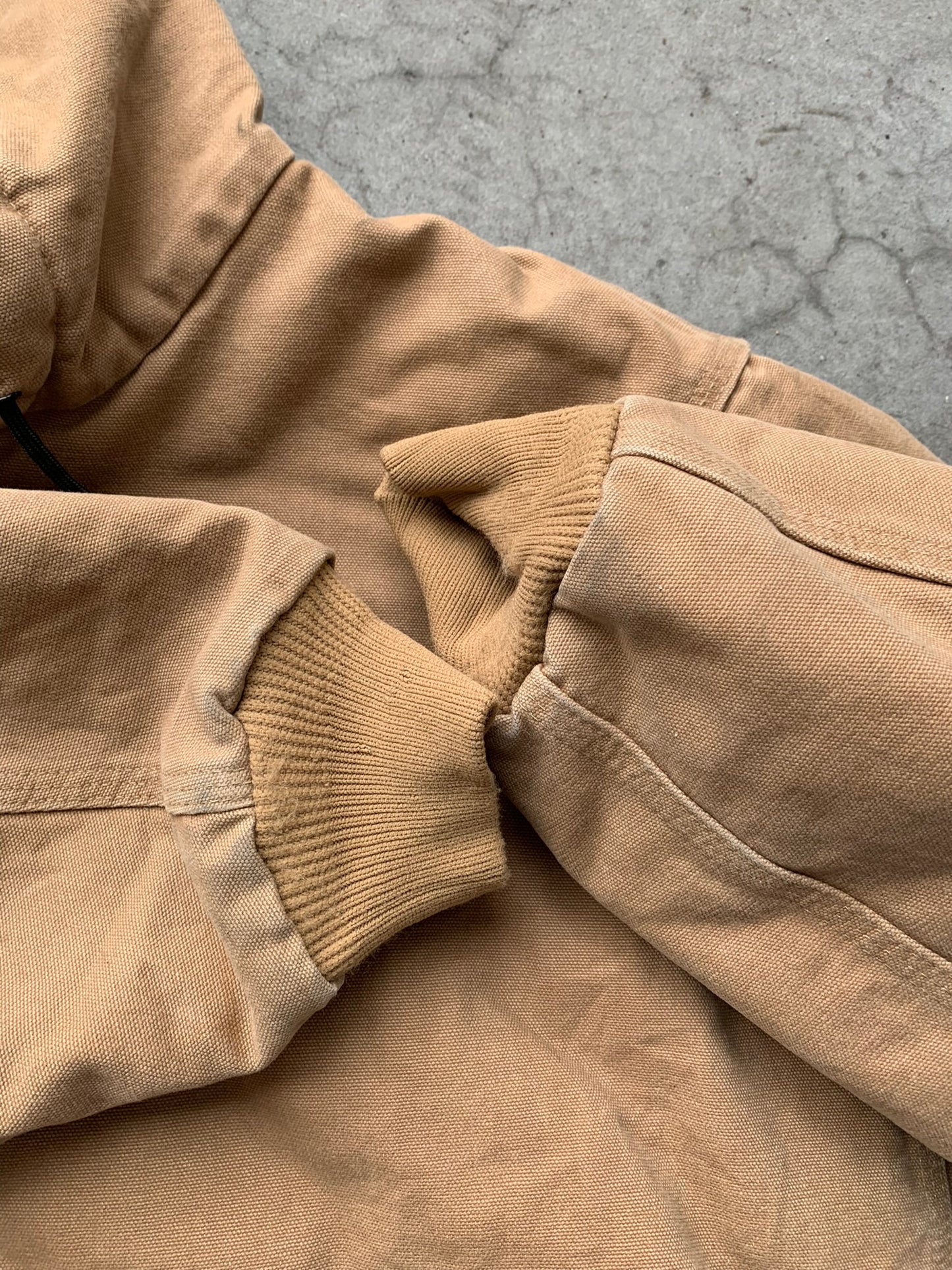 (M/L) Carhartt Tan Hooded Jacket