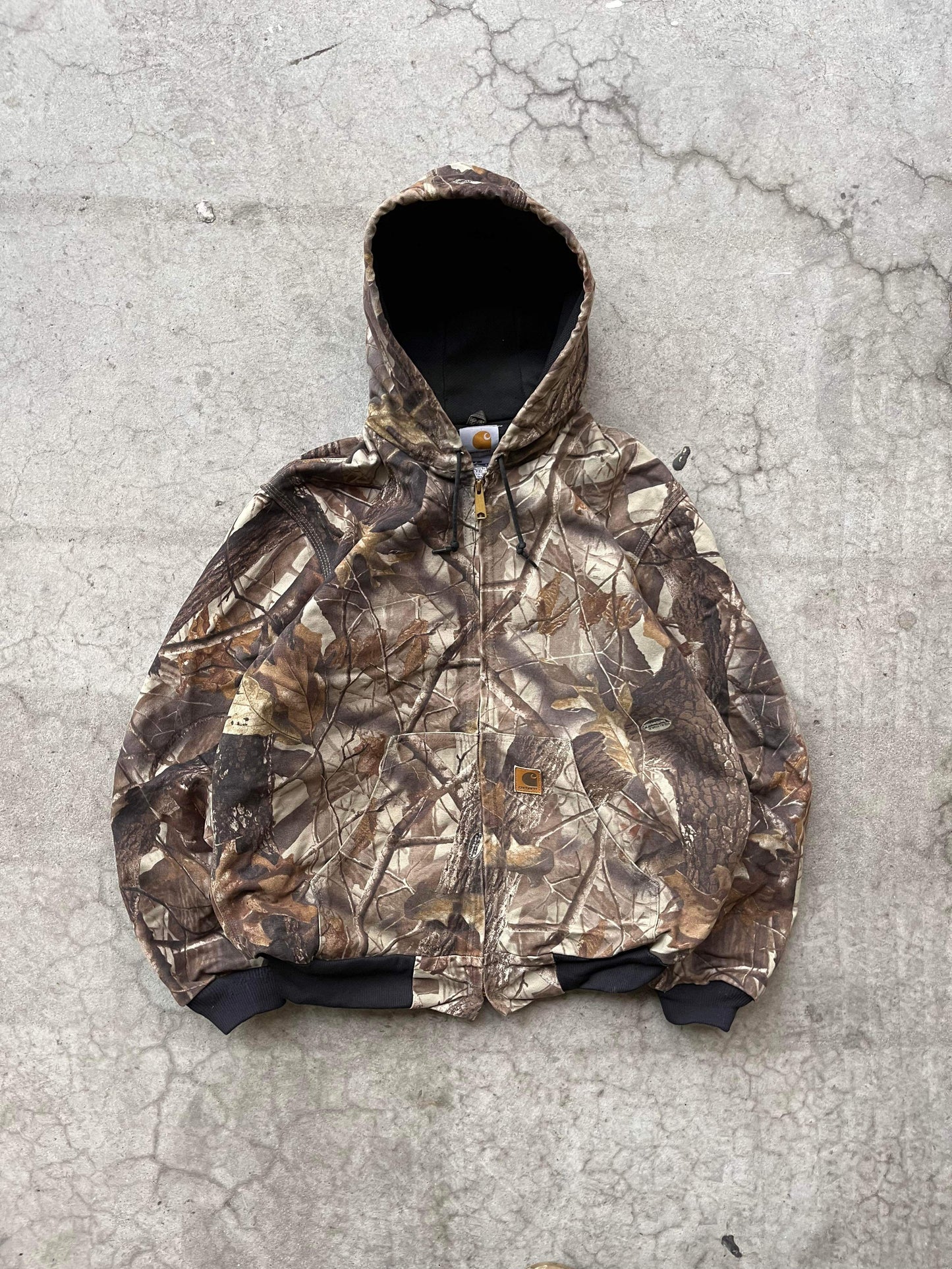 (M/L) Carhartt Real Tree Hooded Jacket
