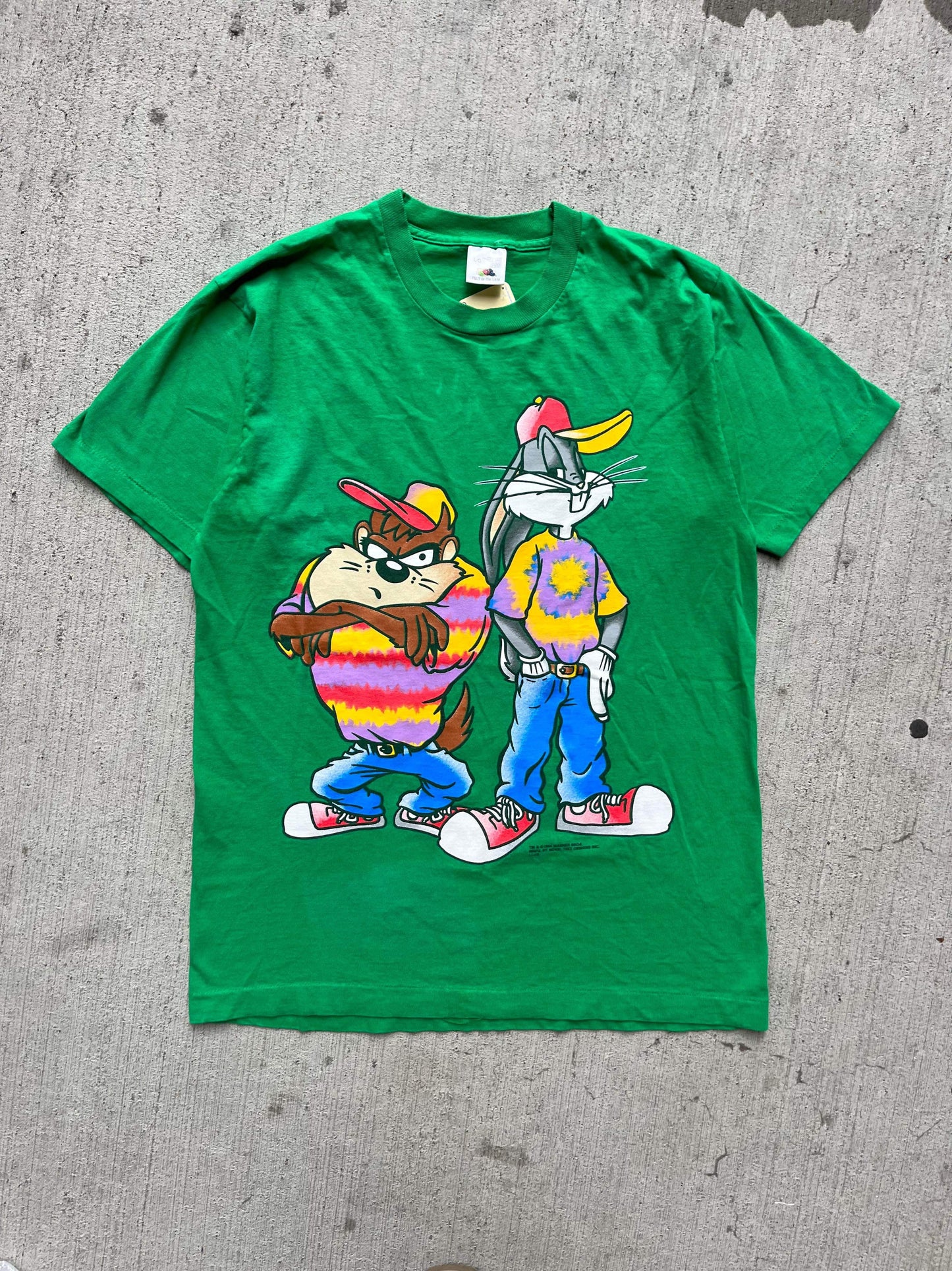 (L/XL) 1994 Looney Tunes Taz & Bugs Tee