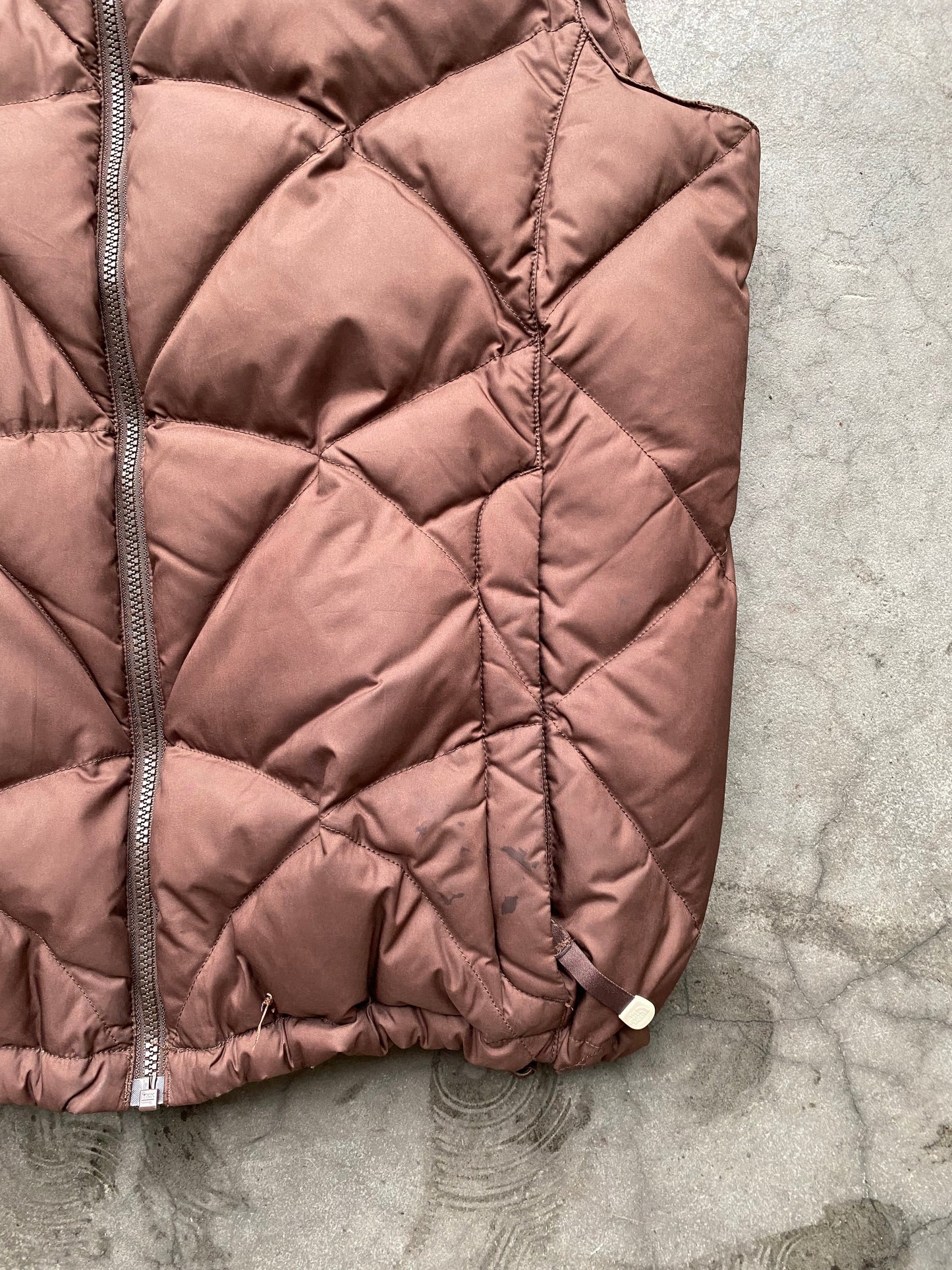 (XL) The North Face 550 Brown Vest
