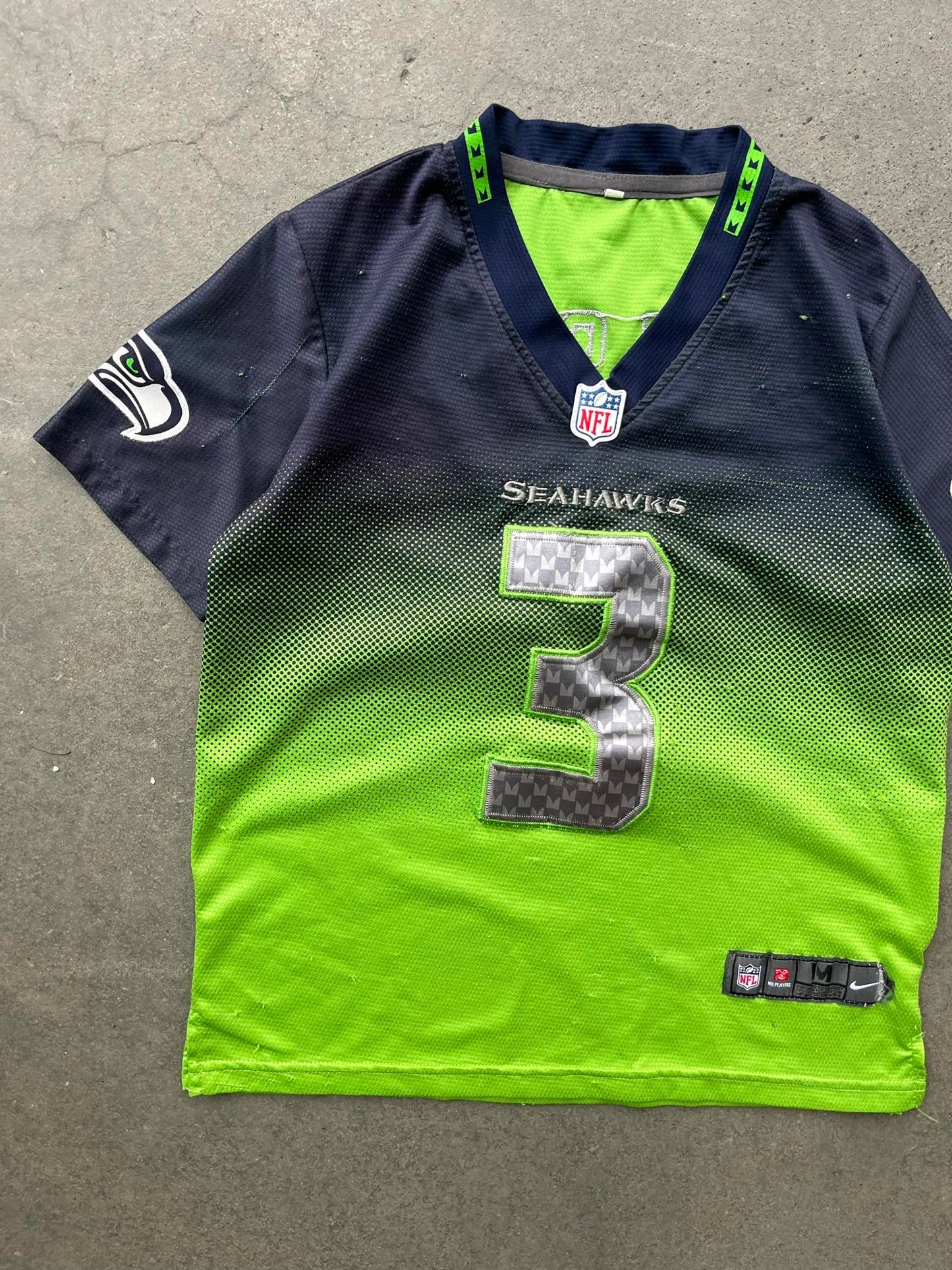 (XXS) Seattle Seahawks Ombre Jersey