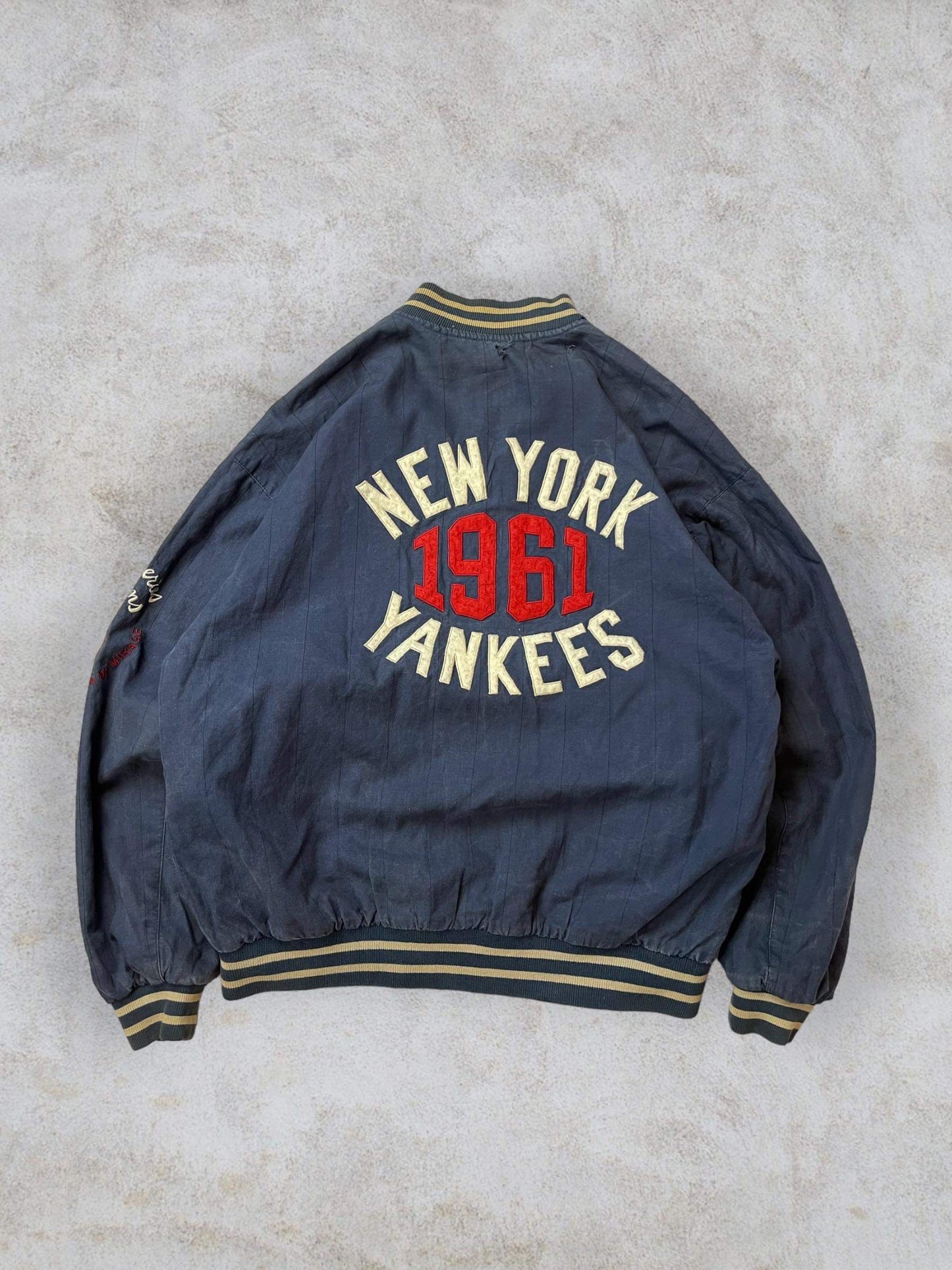 (2X) Mirage Reversible Yankees Jacket