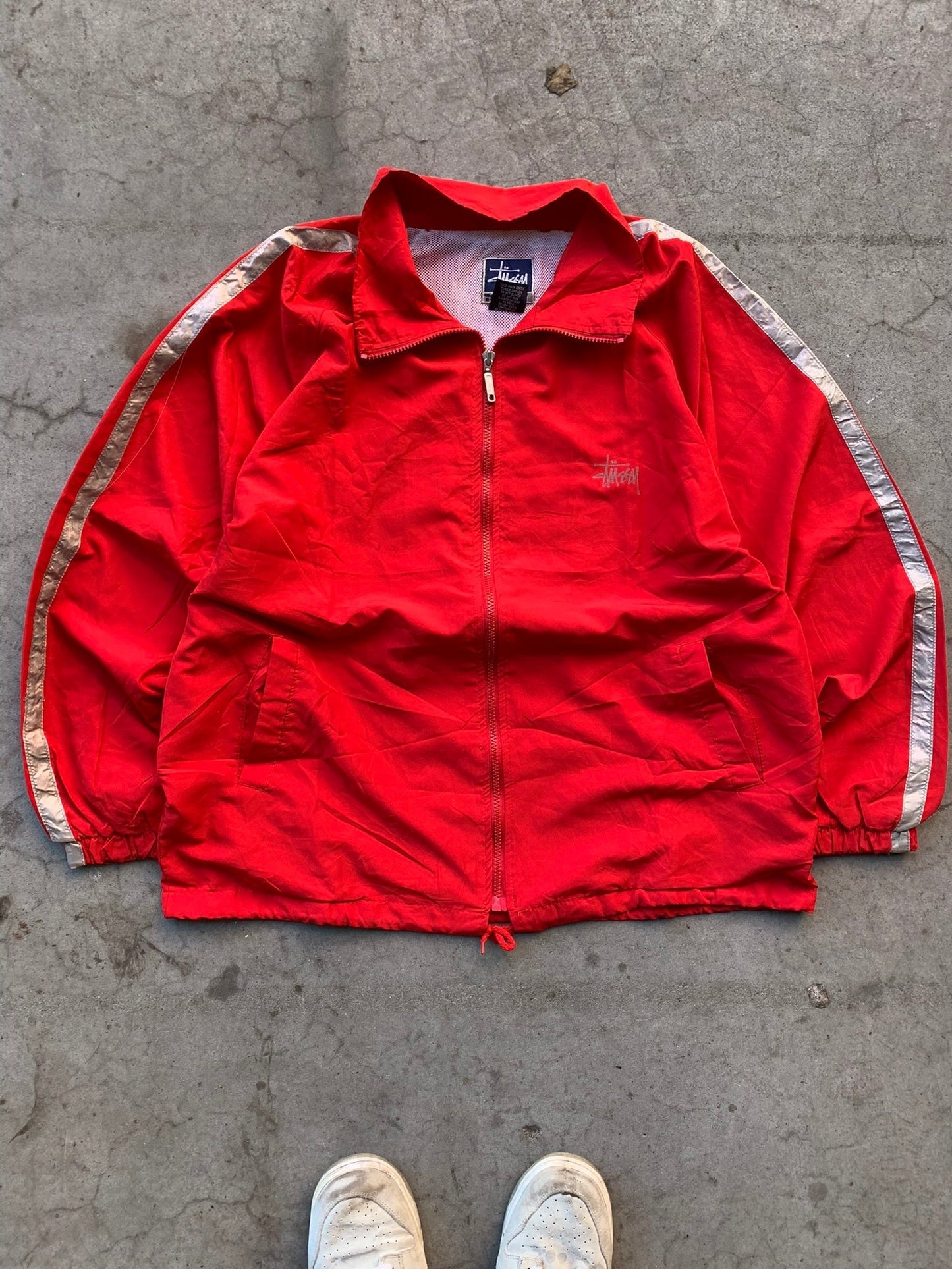 (XL/2X) 1998 Stussy Sport Windbreaker