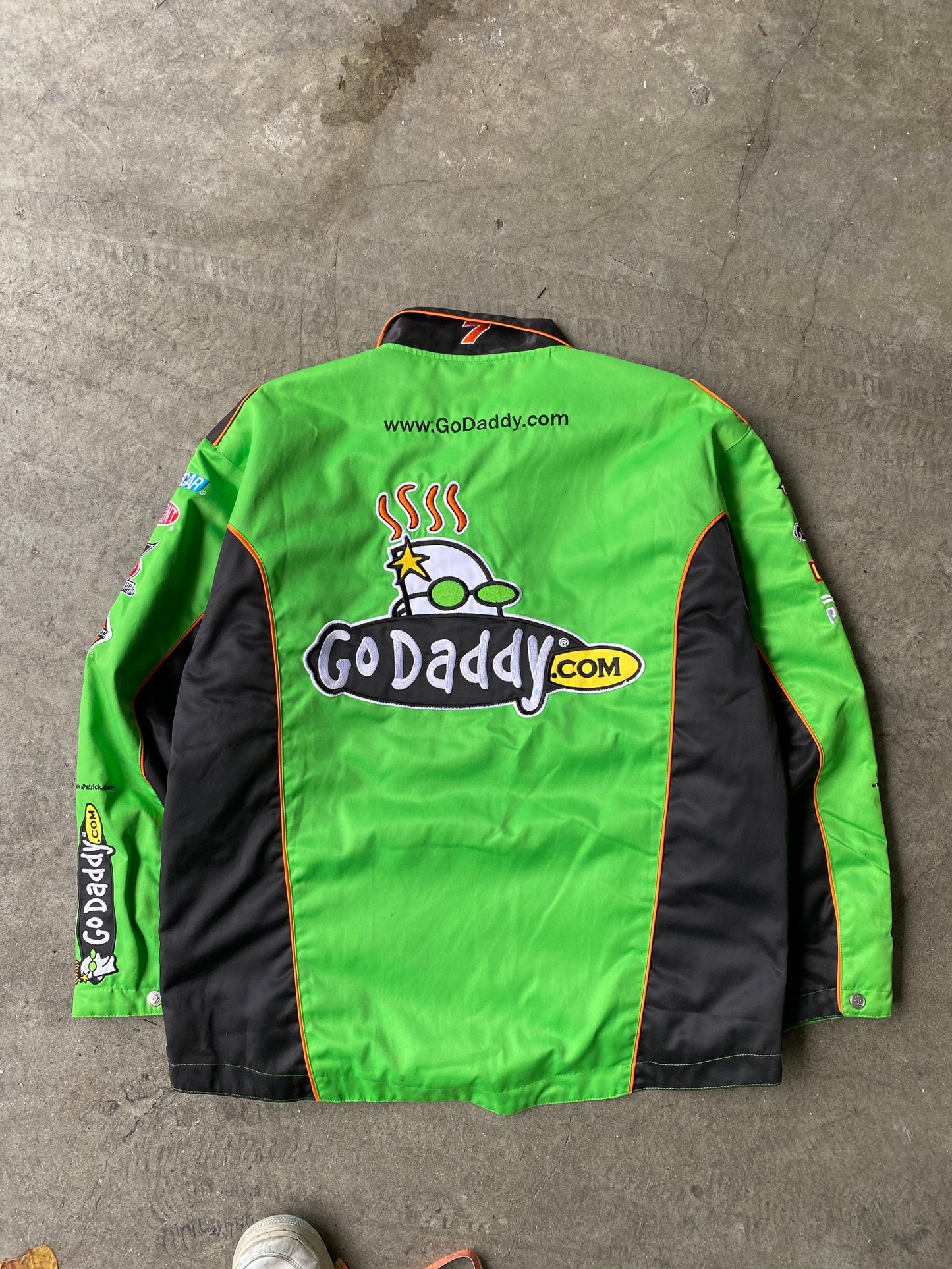 (XL/2X) GoDaddy Chase Nascar Racing Jacket